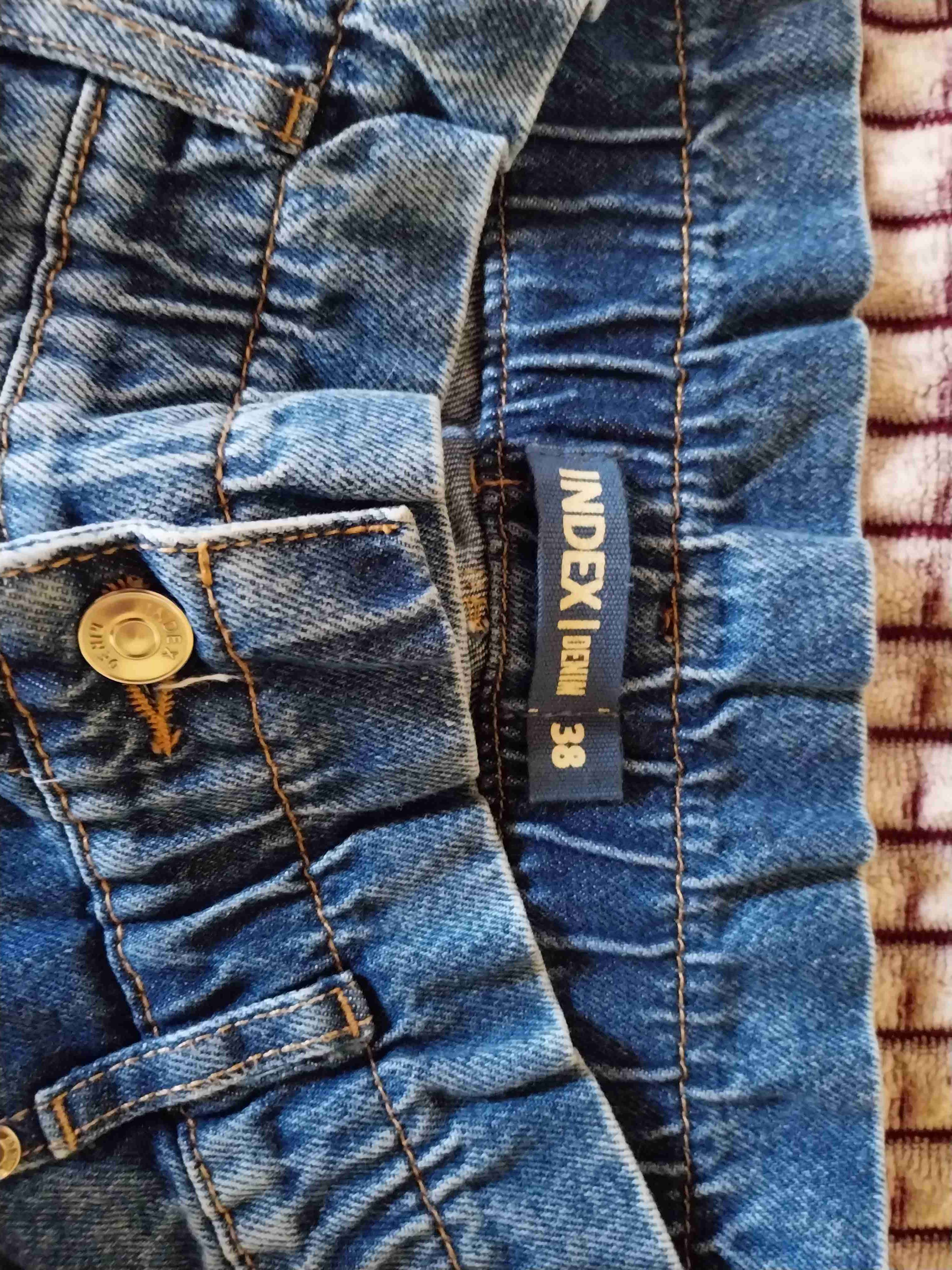 Jeans azules elasticados - 3