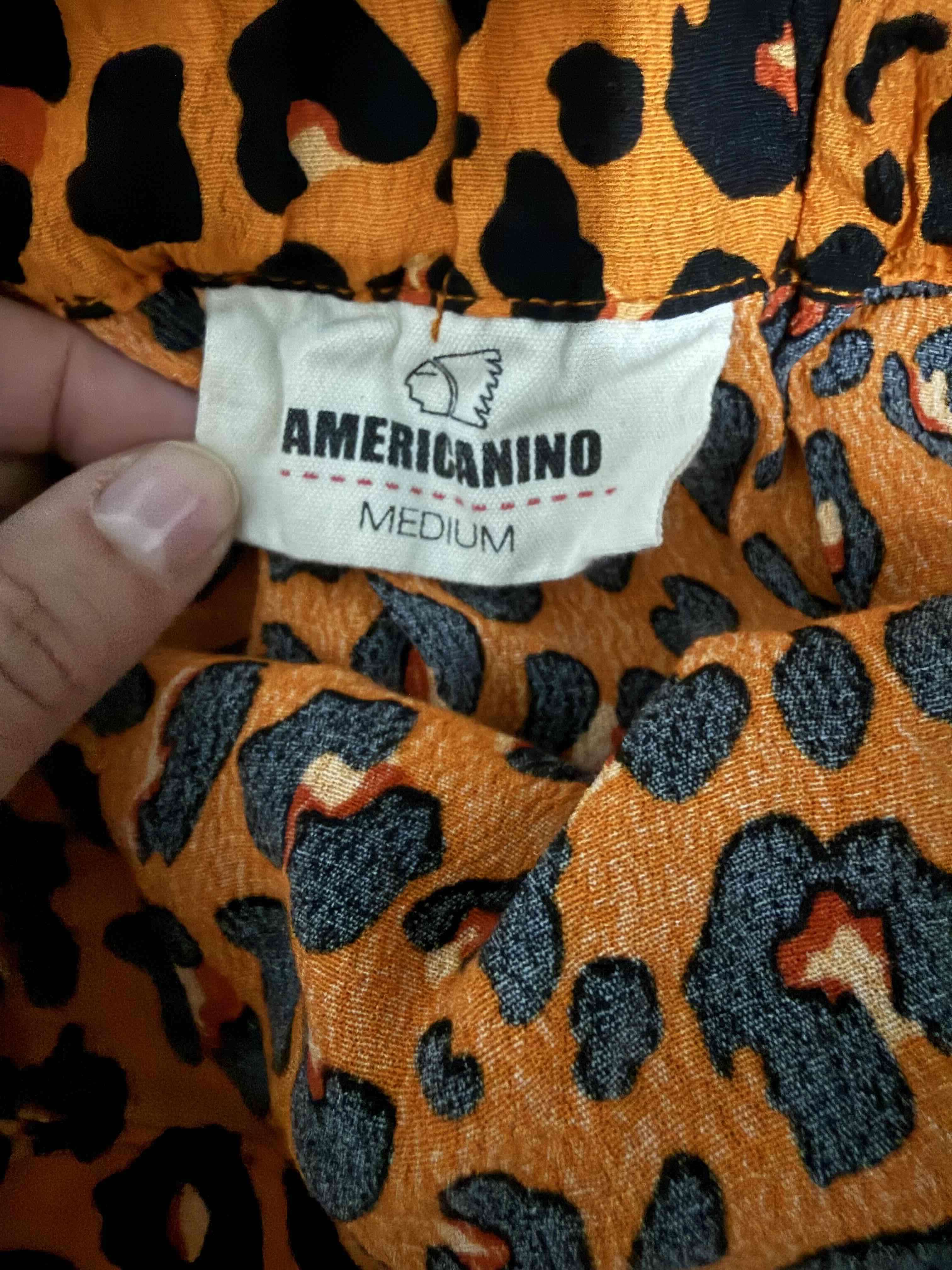 Falda short corta estampado leopardo - miniatura 2