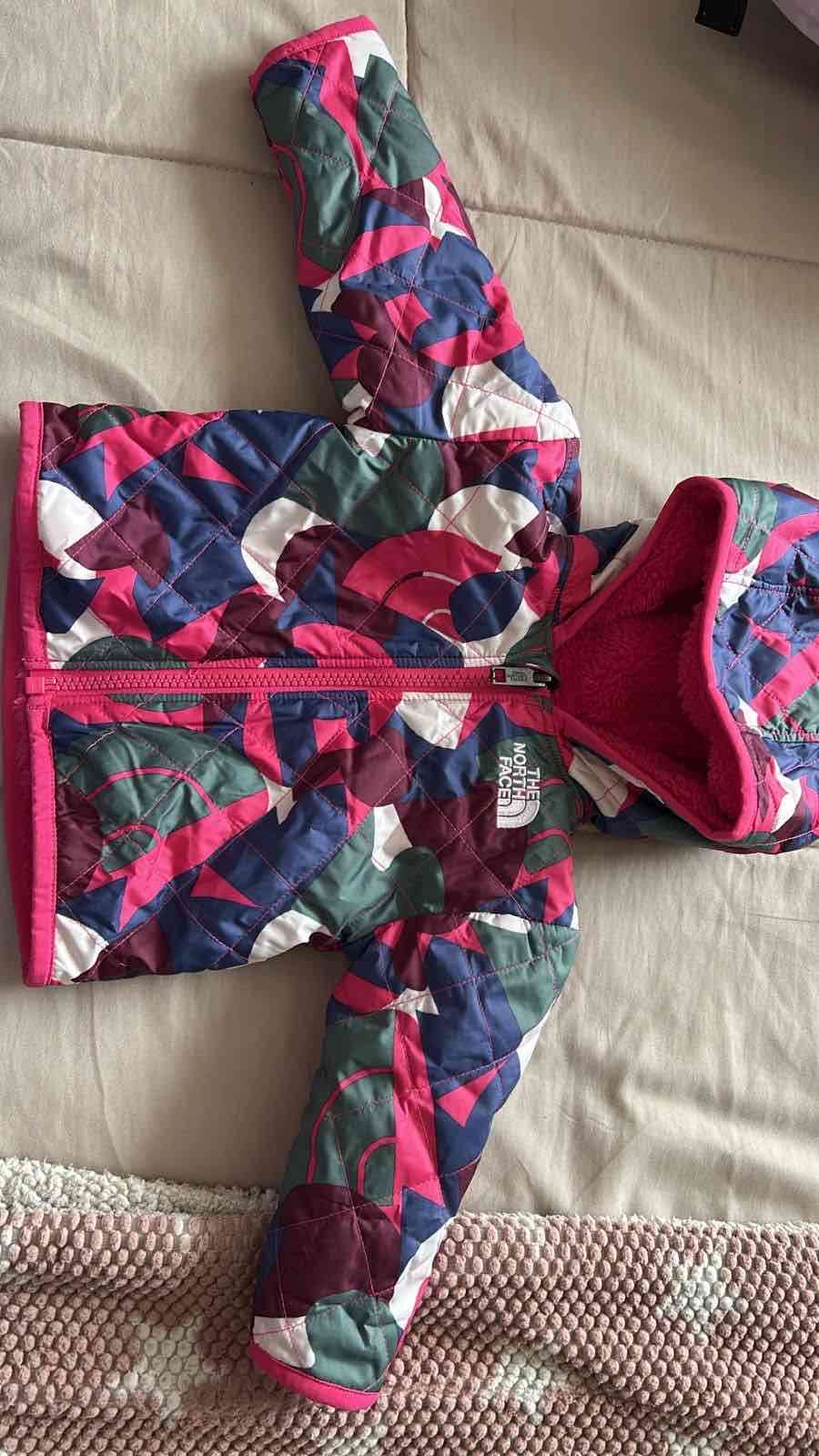 Parka infantil colorida north face - miniatura 2