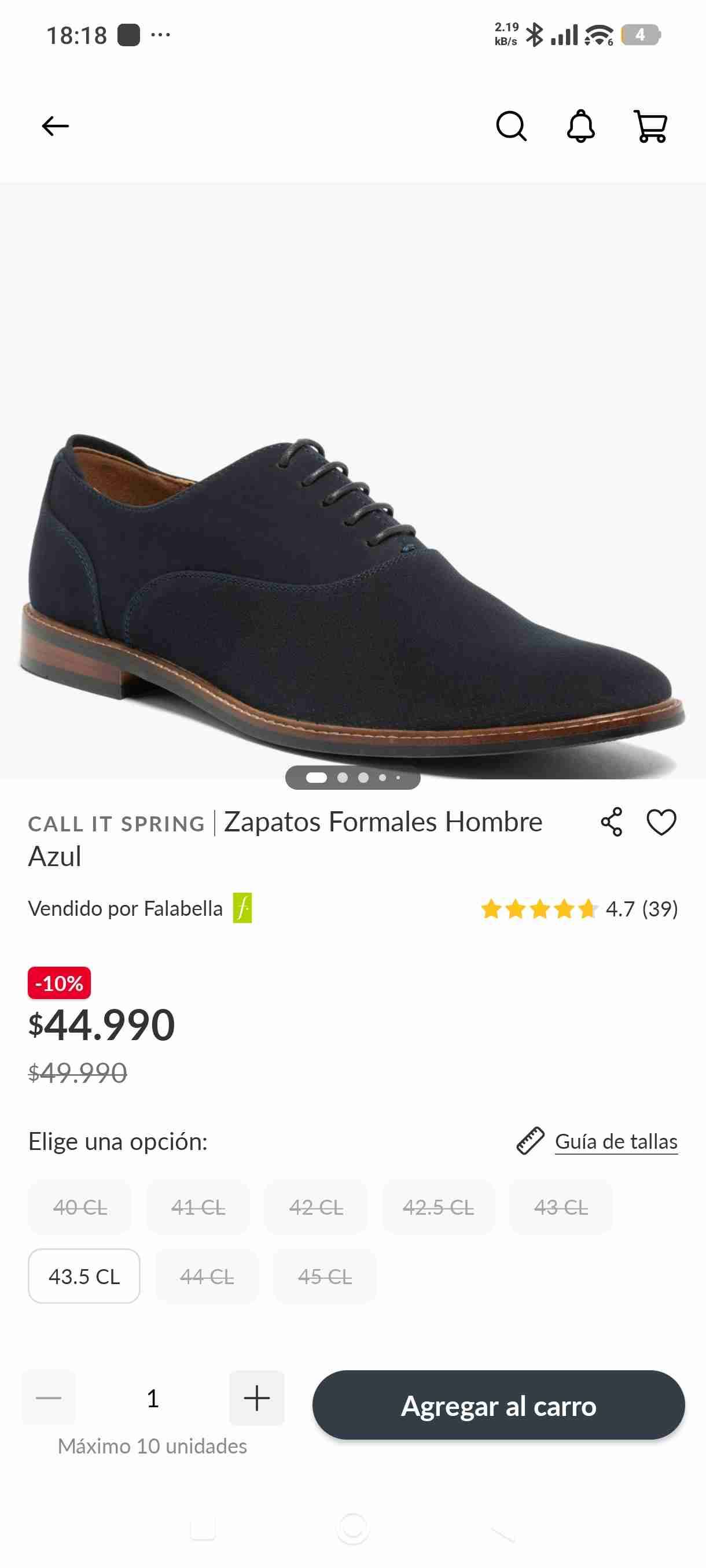 Zapatos formales CALL IT SPRING - miniatura 6