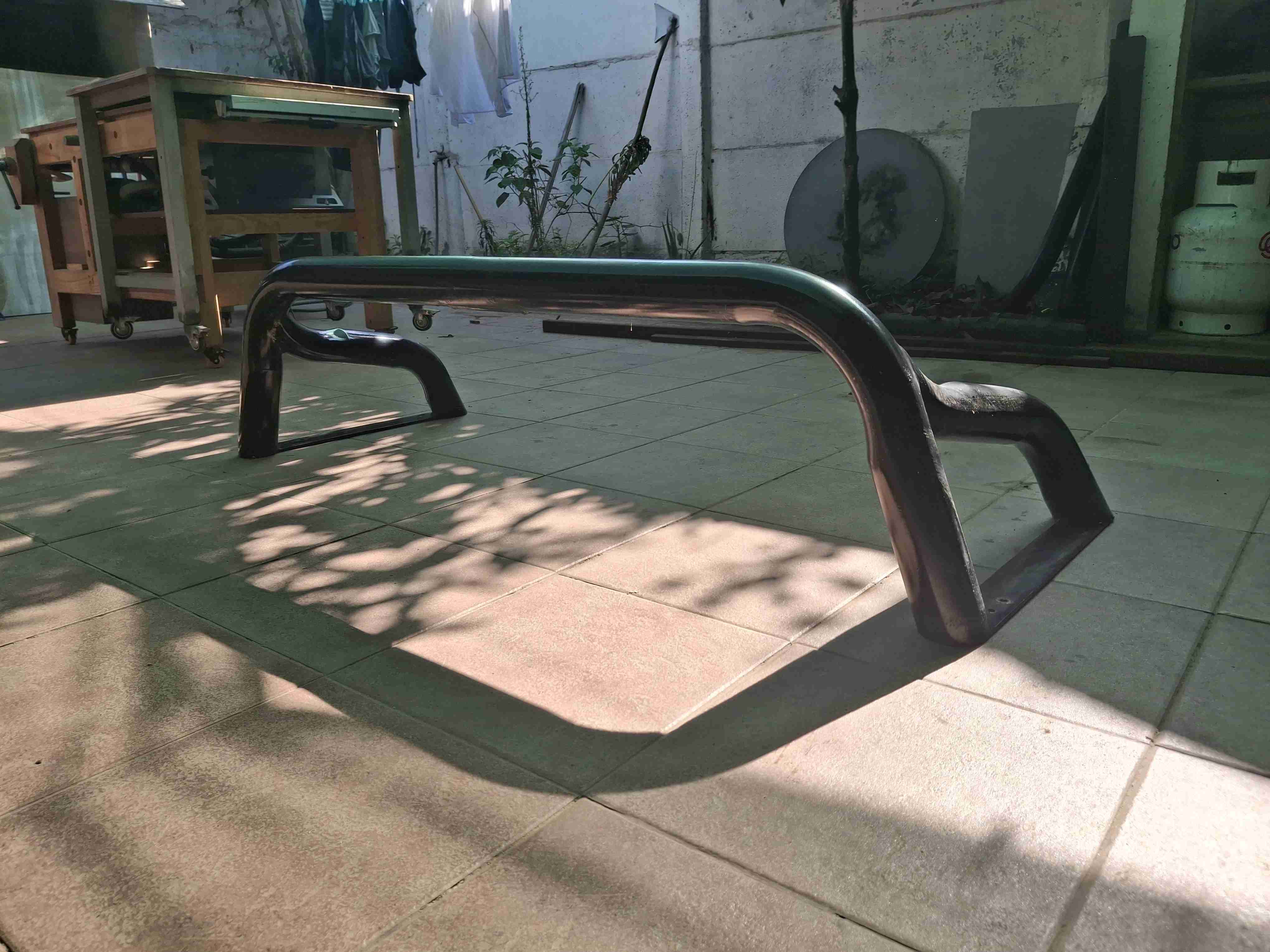 Antivuelco de camioneta