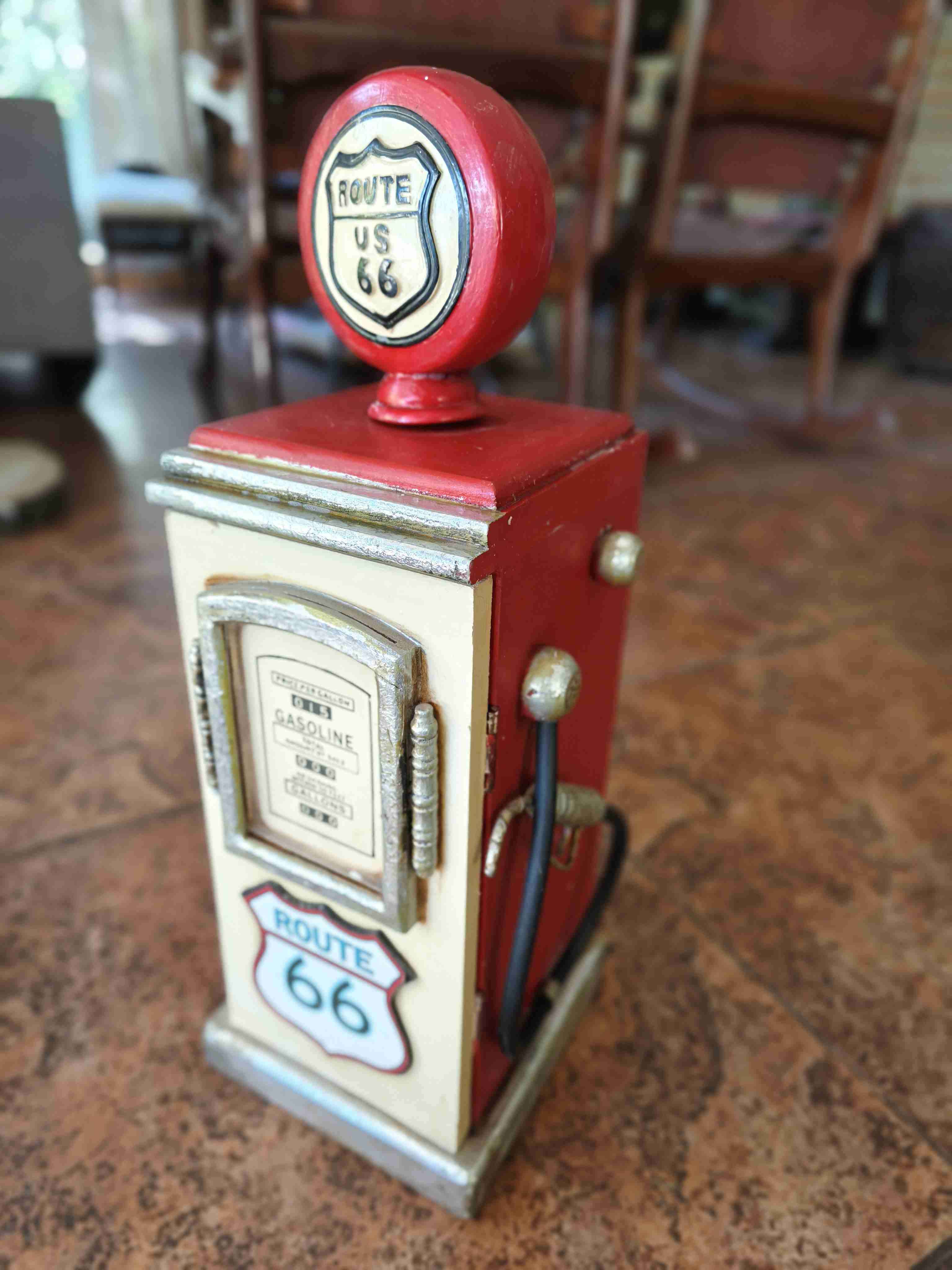 Decoración surtidor Route 66 + cártel de Gasolina - miniatura 3