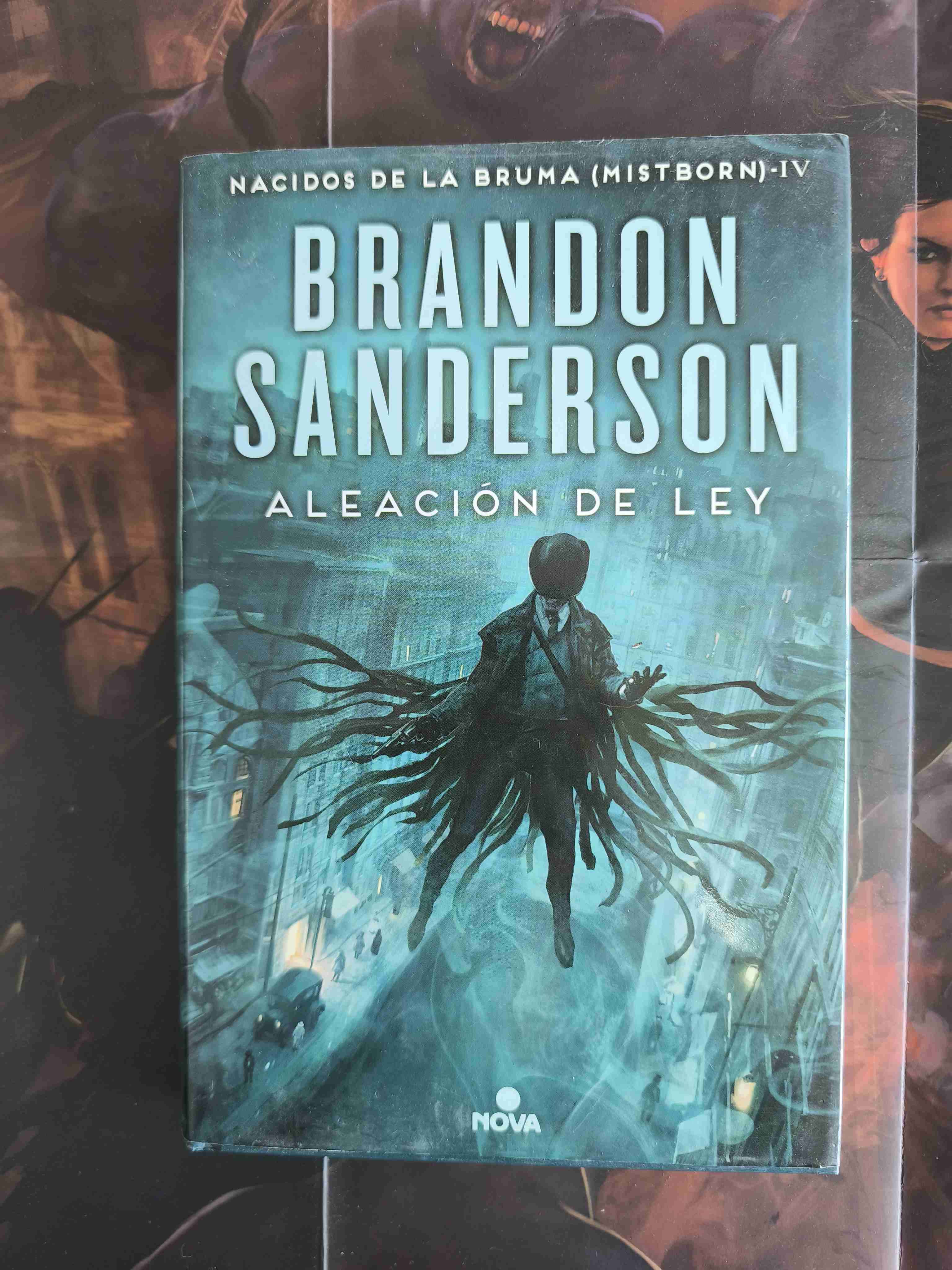 Libro Aleación de Ley Brandon Sanderson