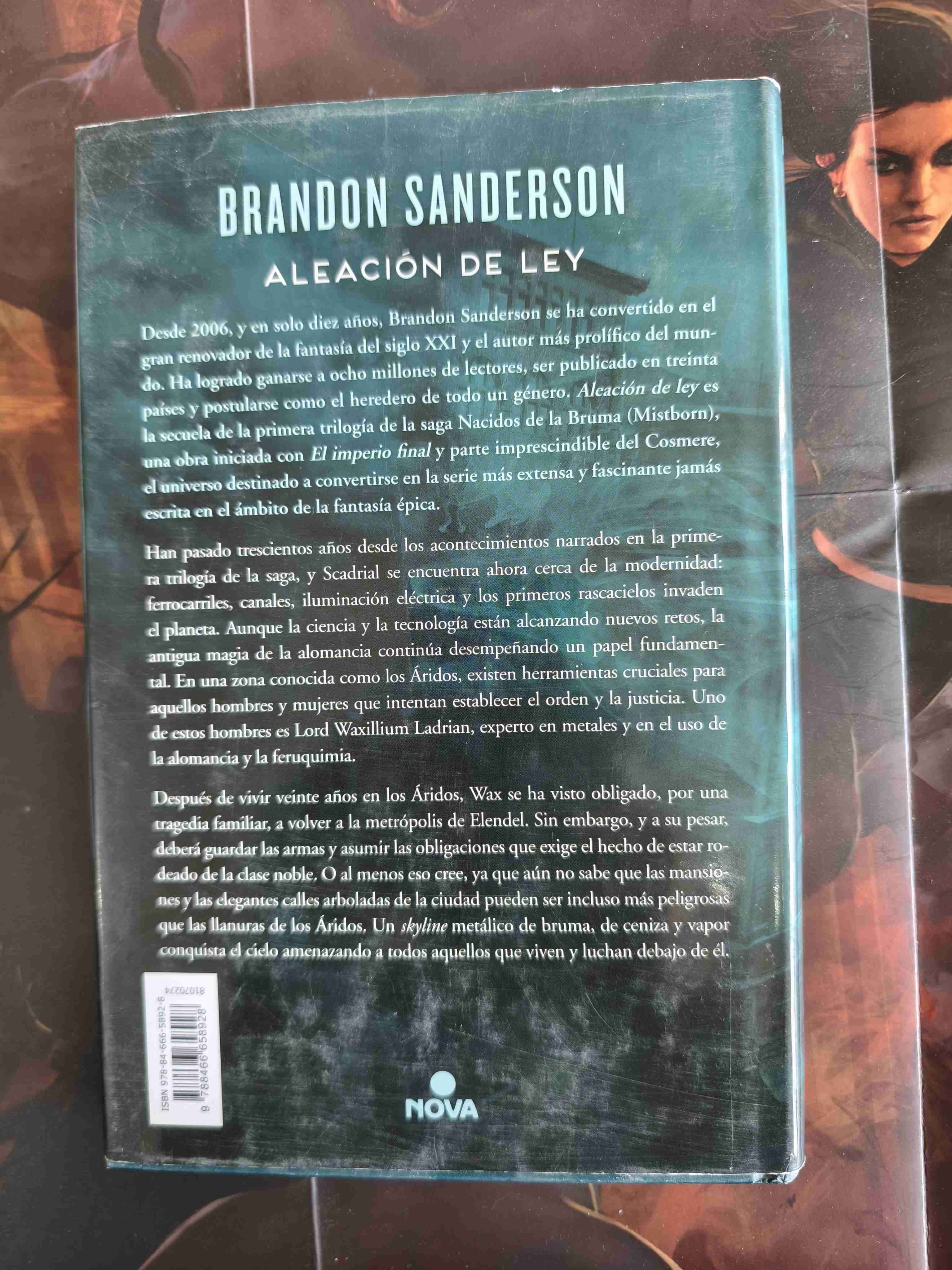 Libro Aleación de Ley Brandon Sanderson - miniatura 2