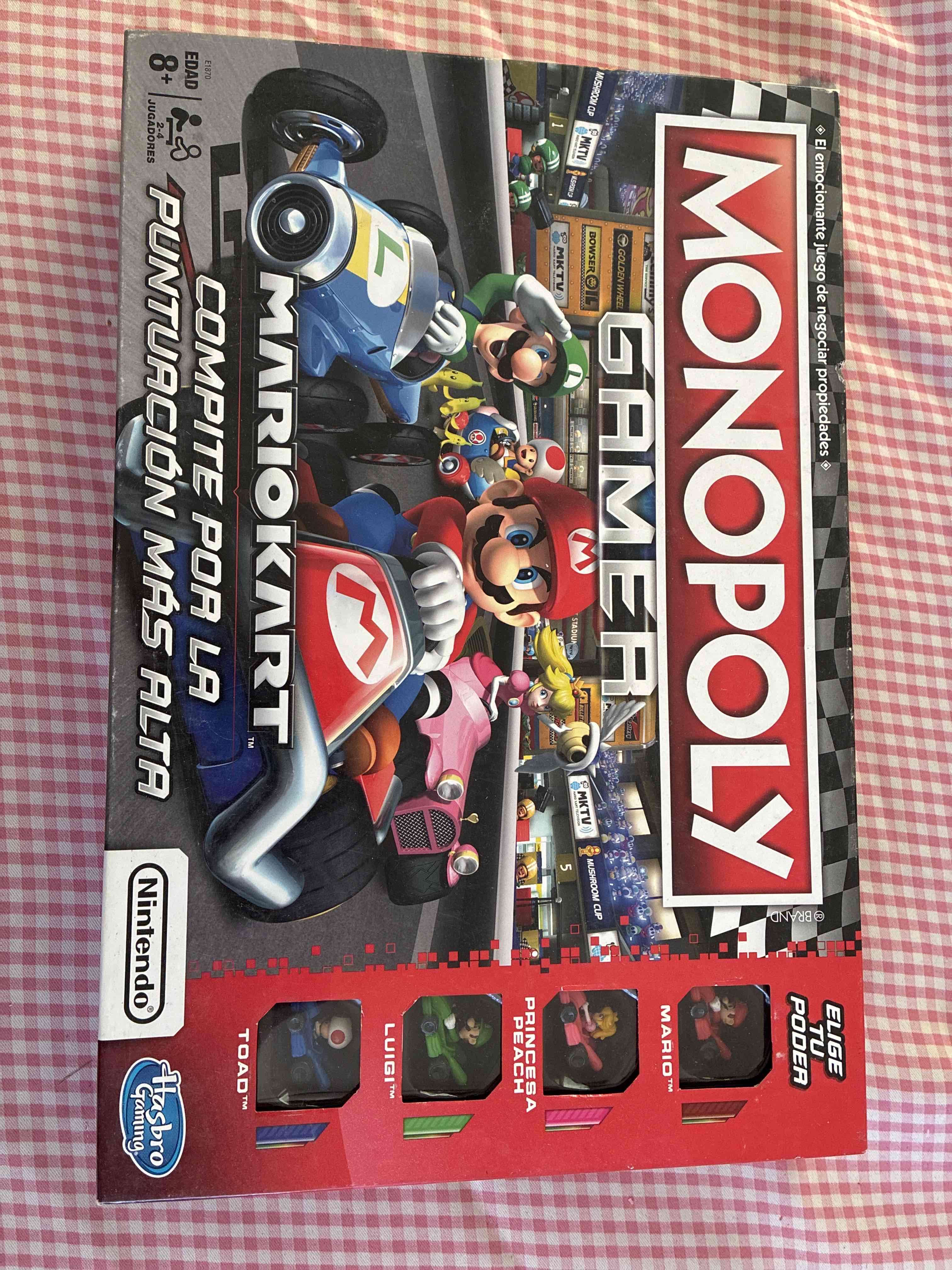 Juego de mesa Monopoly Gamer Mario Kart