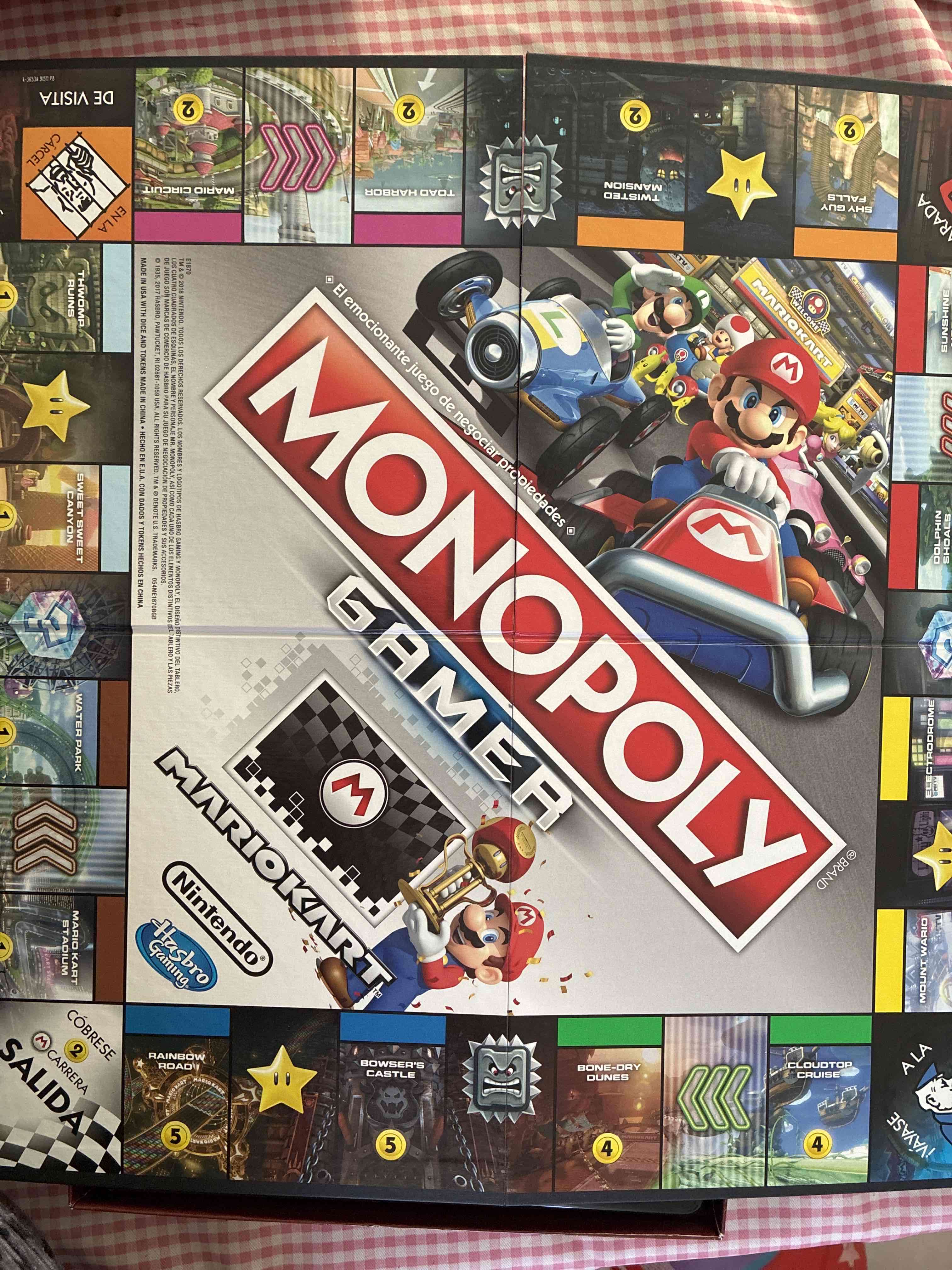 Juego de mesa Monopoly Gamer Mario Kart - miniatura 3