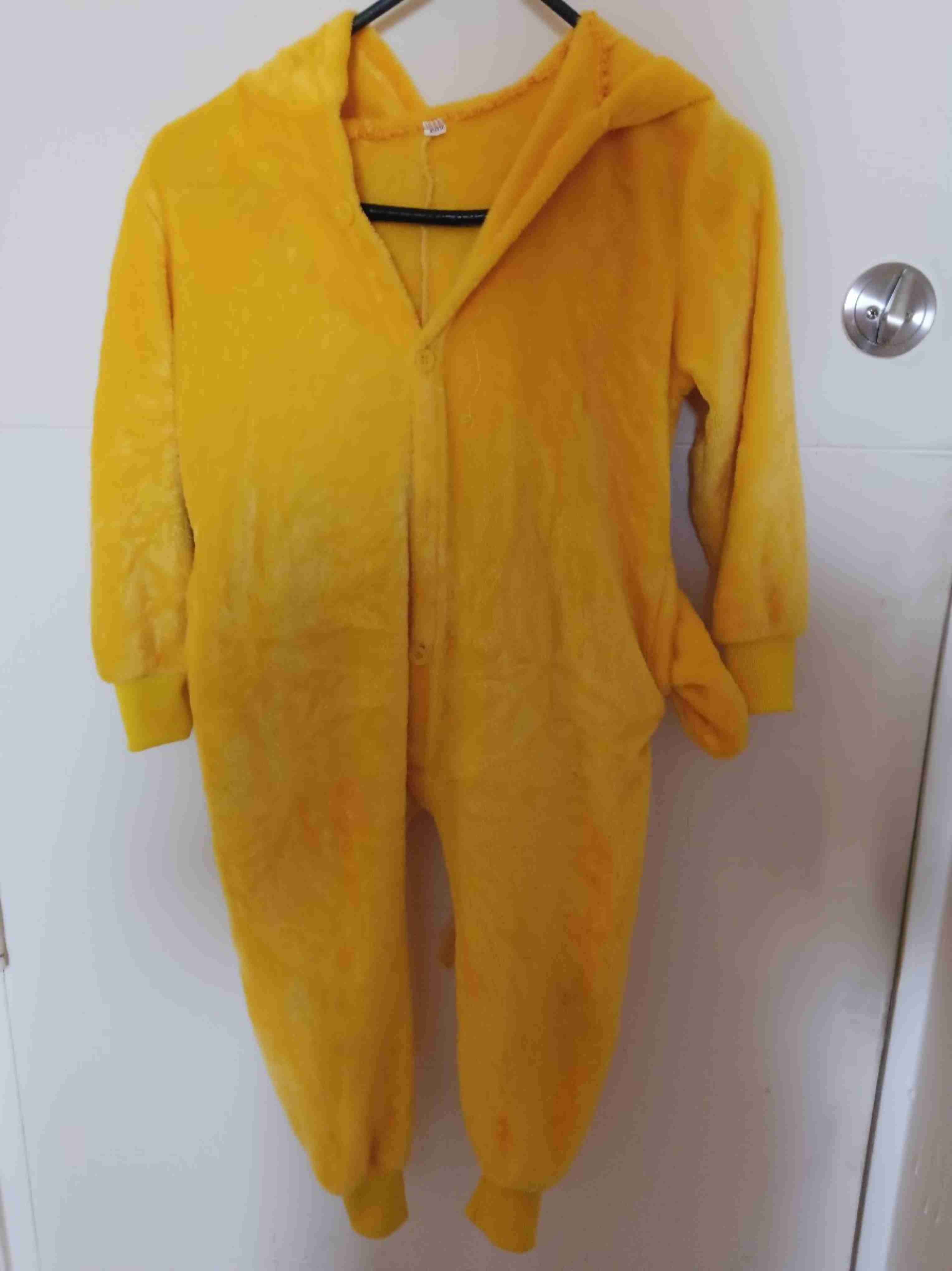 Disfraz Pijama Pikachu amarillo con capucha - 2