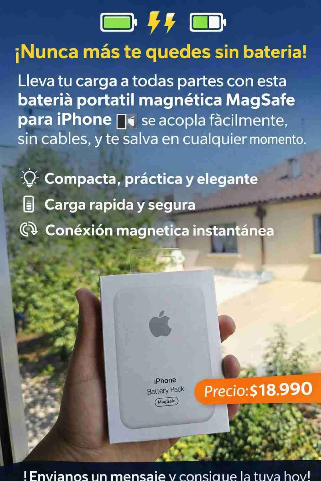 Batería MagSafe para iPhone
