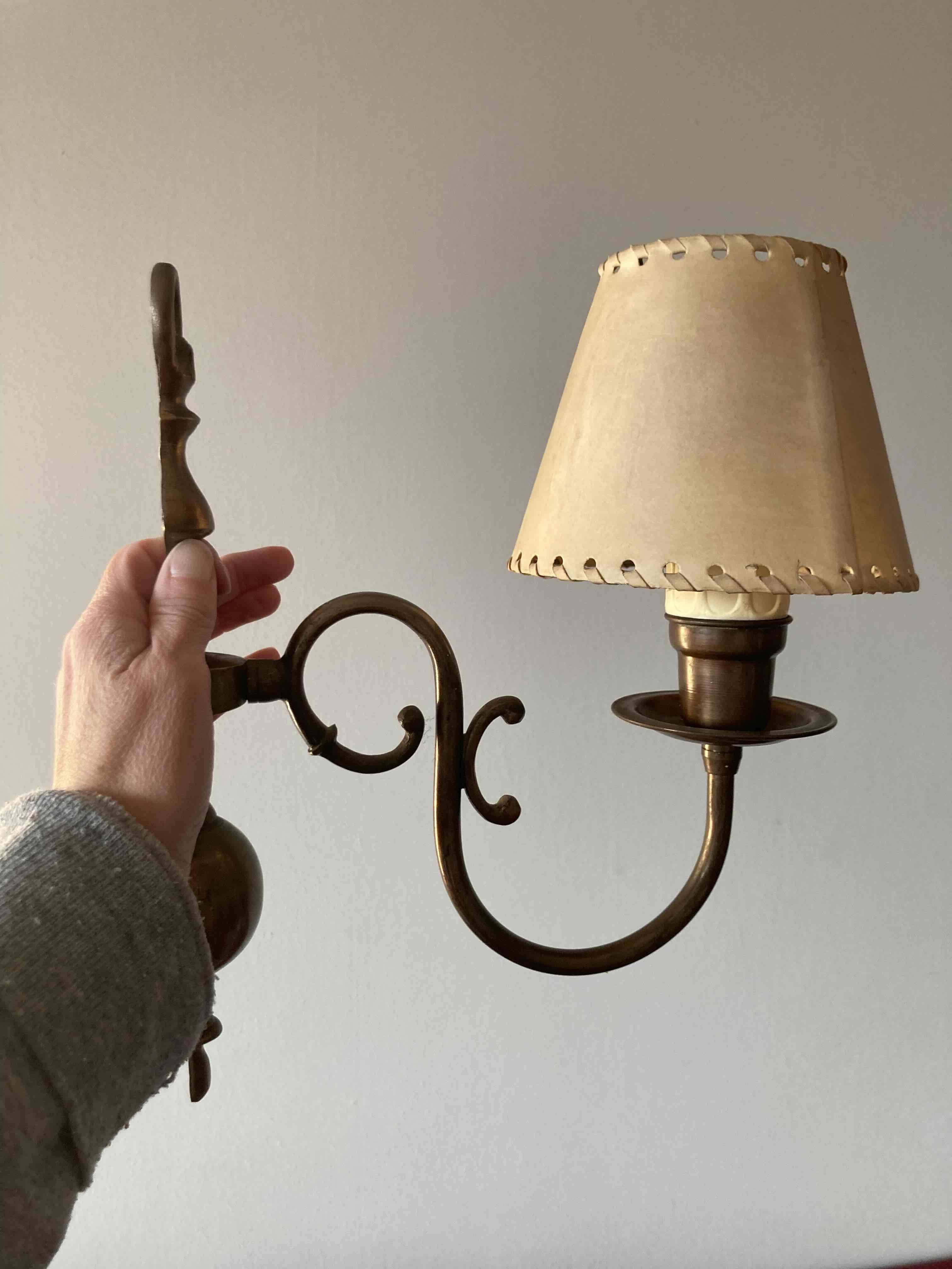 Aplique de pared vintage - miniatura 2