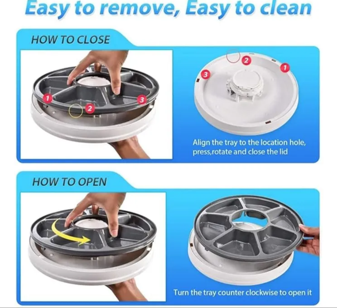 Dispositivo dispensador de comida para mascotas - miniatura 3