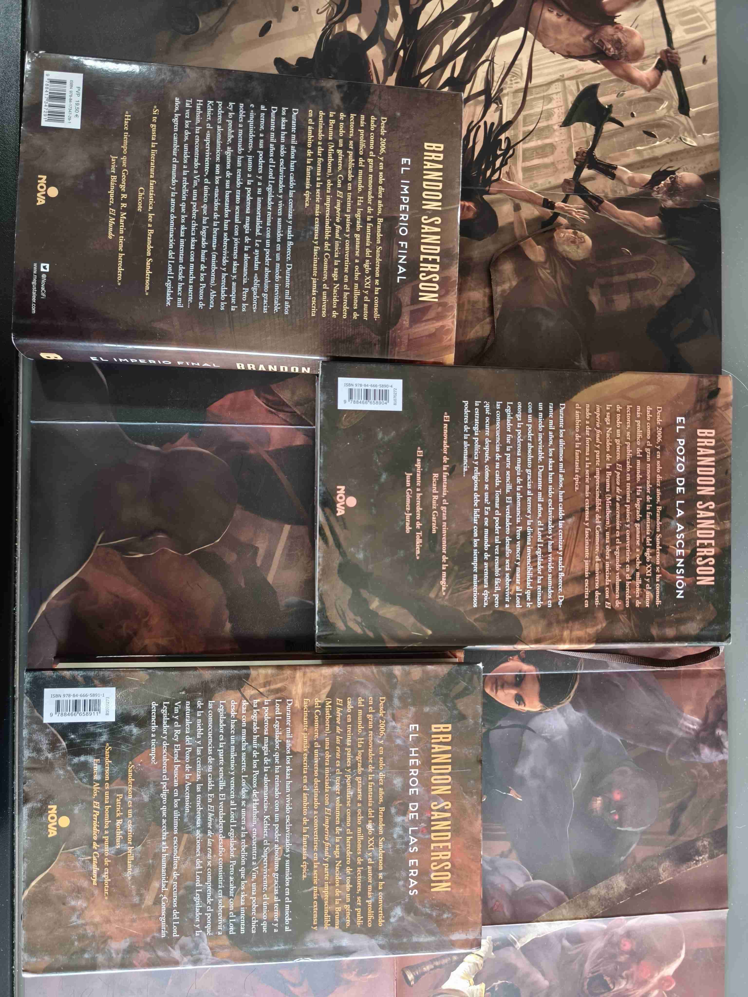 Trilogía Mistborn Brandon Sanderson - miniatura 3