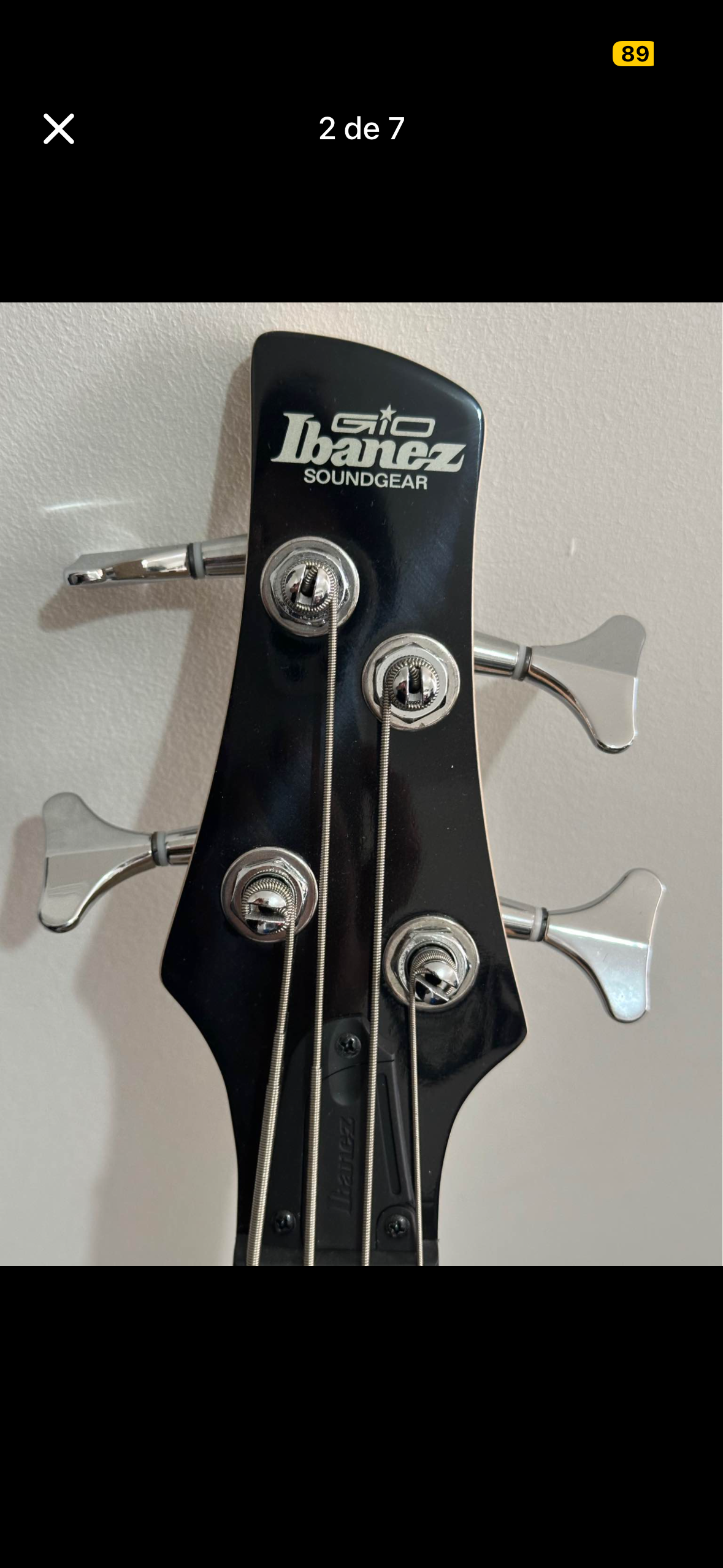 Bajo eléctrico Ibanez con amplificador Hartke - miniatura 2