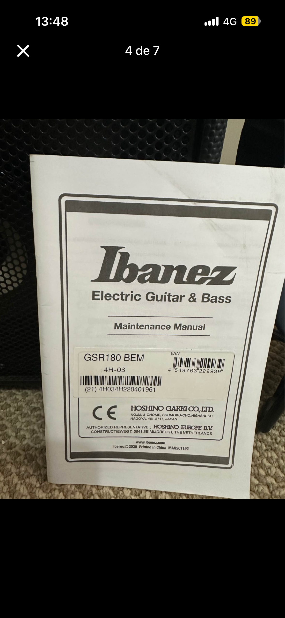 Bajo eléctrico Ibanez con amplificador Hartke - miniatura 4