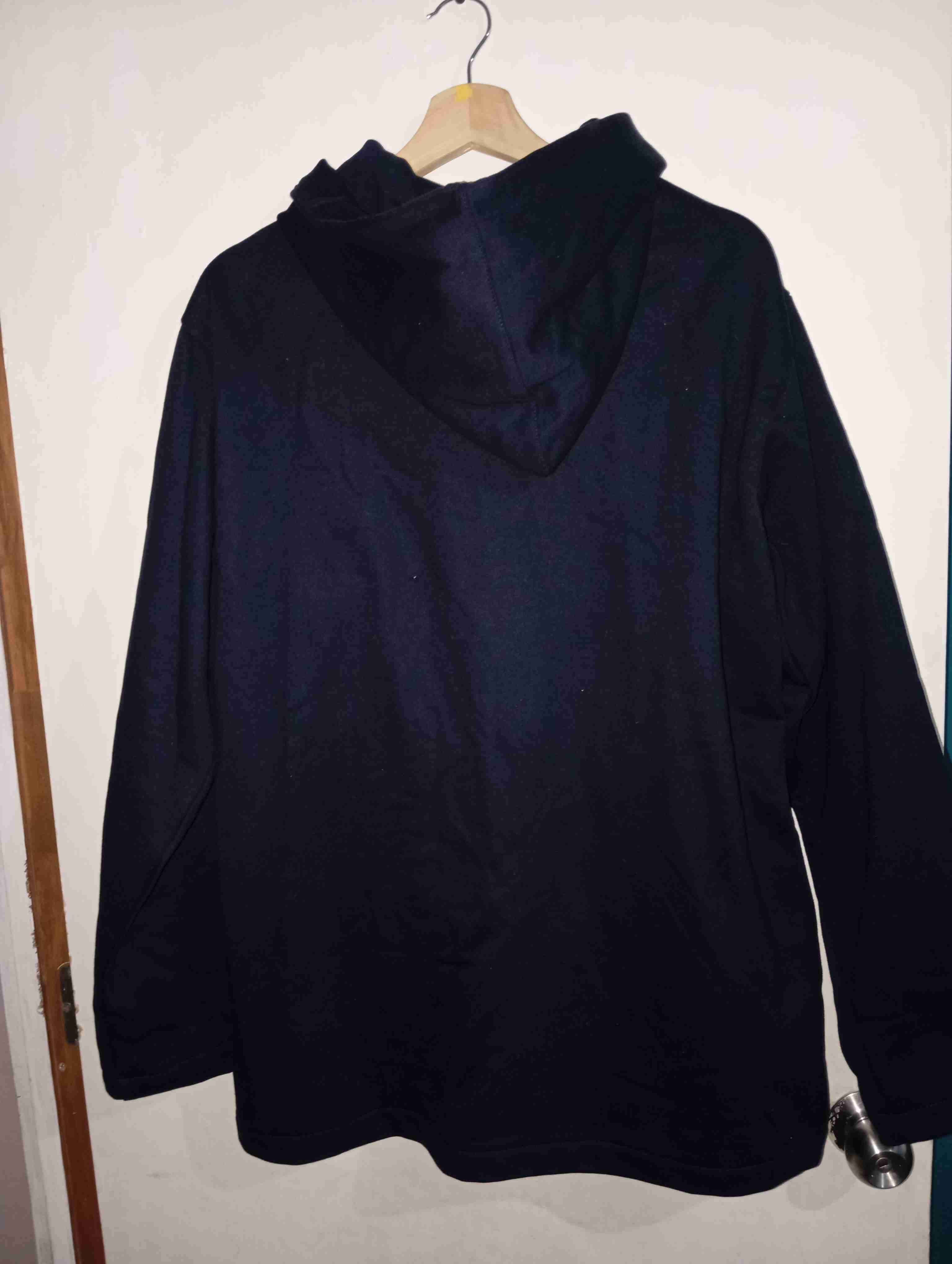 Polerón/ abrigo azul con capucha - miniatura 2