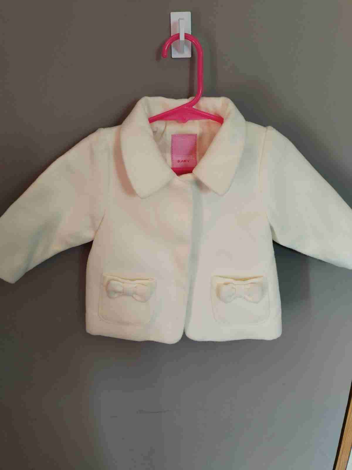 Abrigo bebé color crema boulevard baby