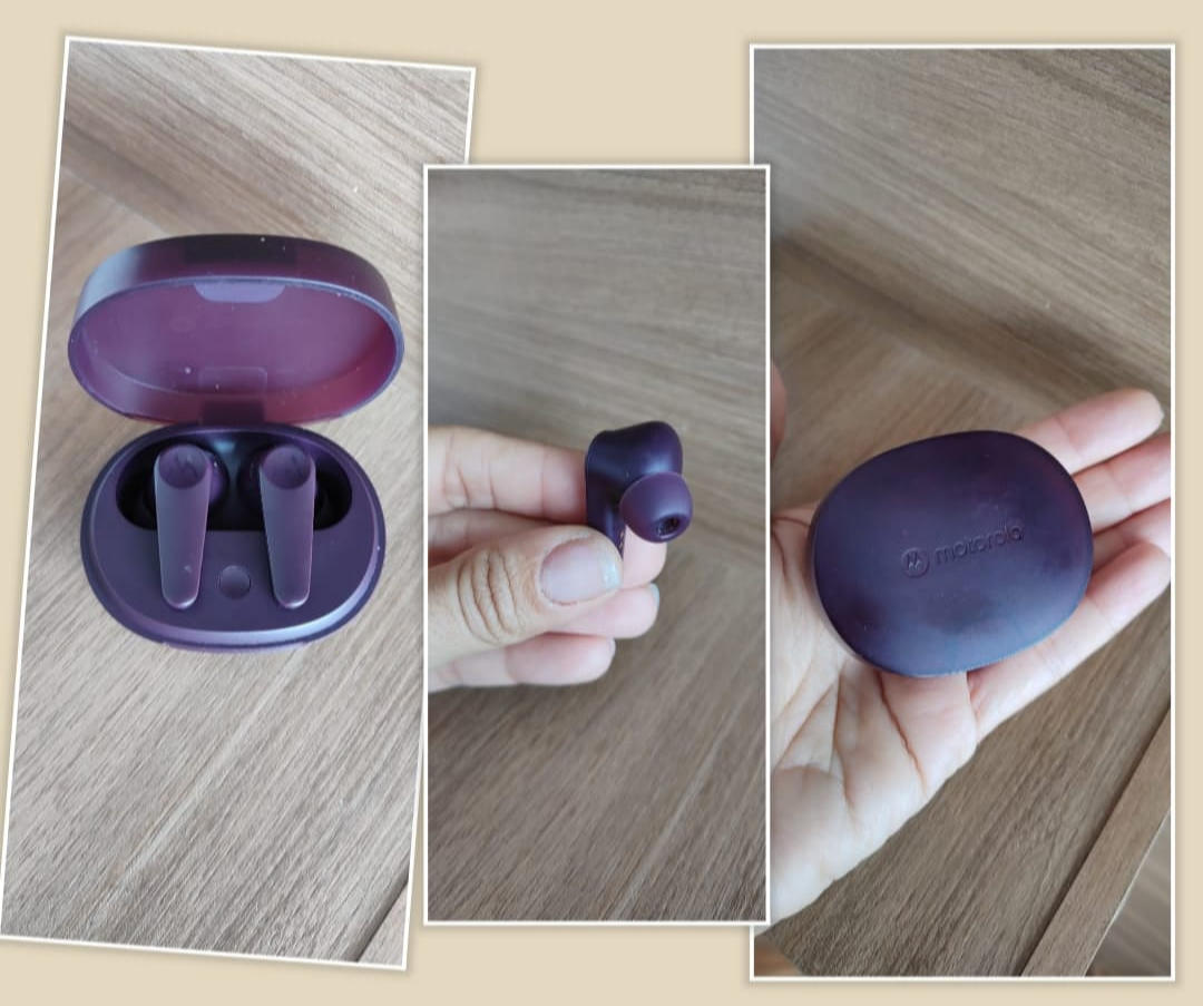 Audífonos Motorola Moto Buds – Color Púrpura ✨