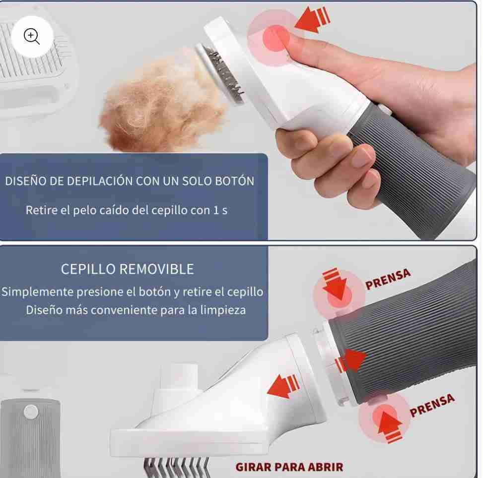 Secador de pelo para mascotas 3 en 1 - miniatura 3