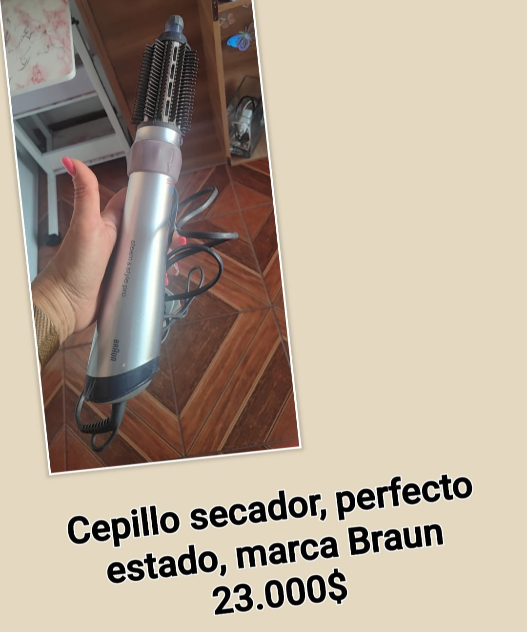Cepillo secador Braun