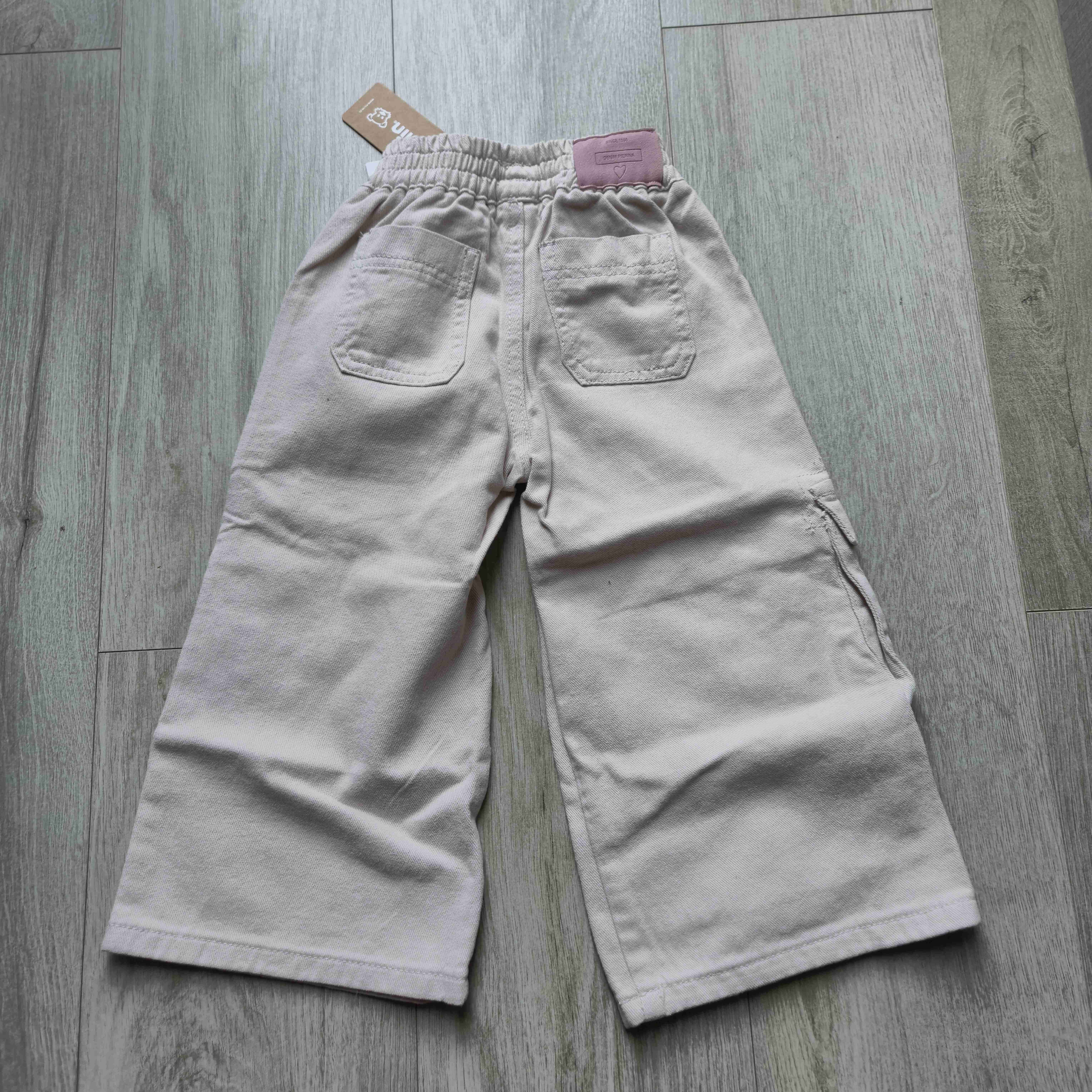 Pantalón cargo beige niña pillin - miniatura 2