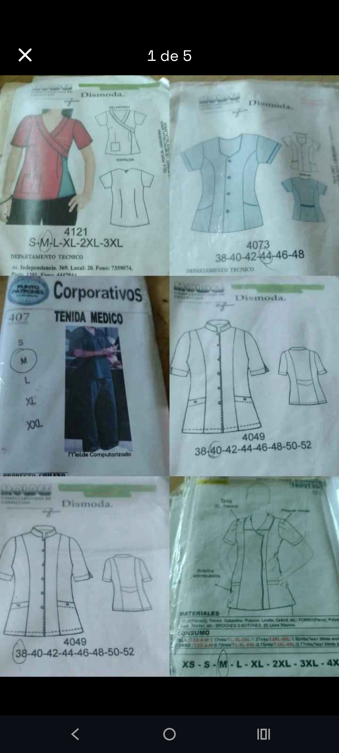 Se venden moles variados de ropa