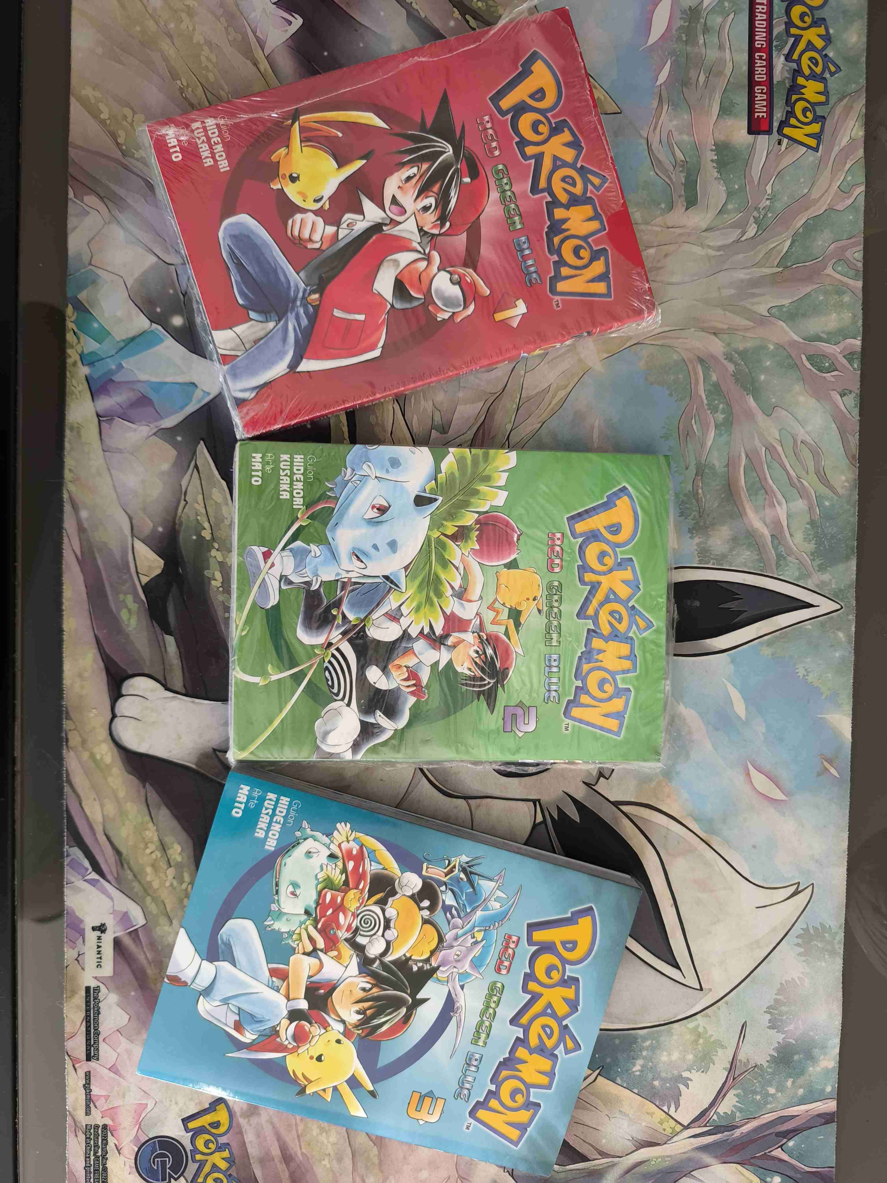 Set de mangas Pokémon 1-3