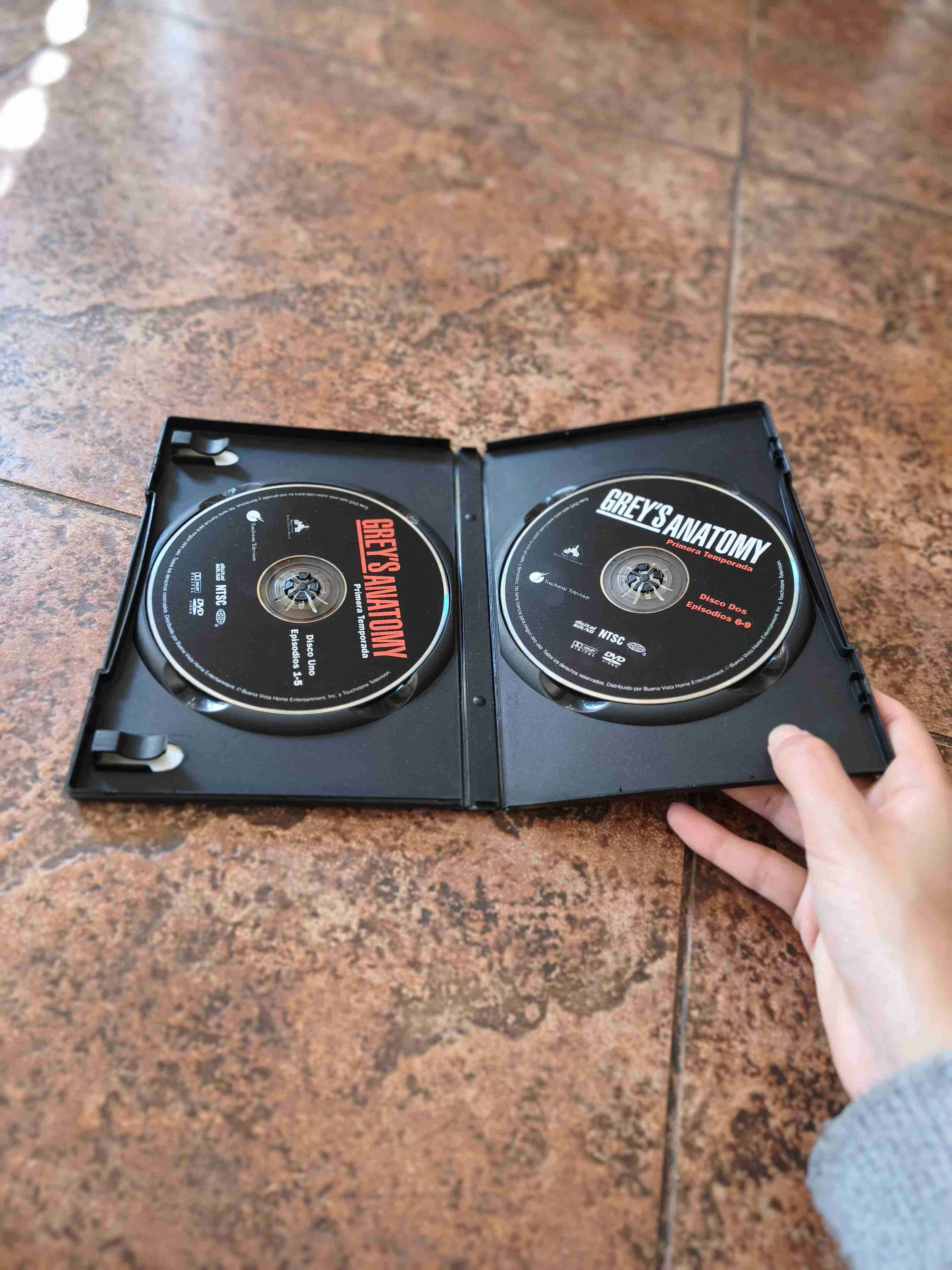 DVD Grey's Anatomy Temporada 1 - 3