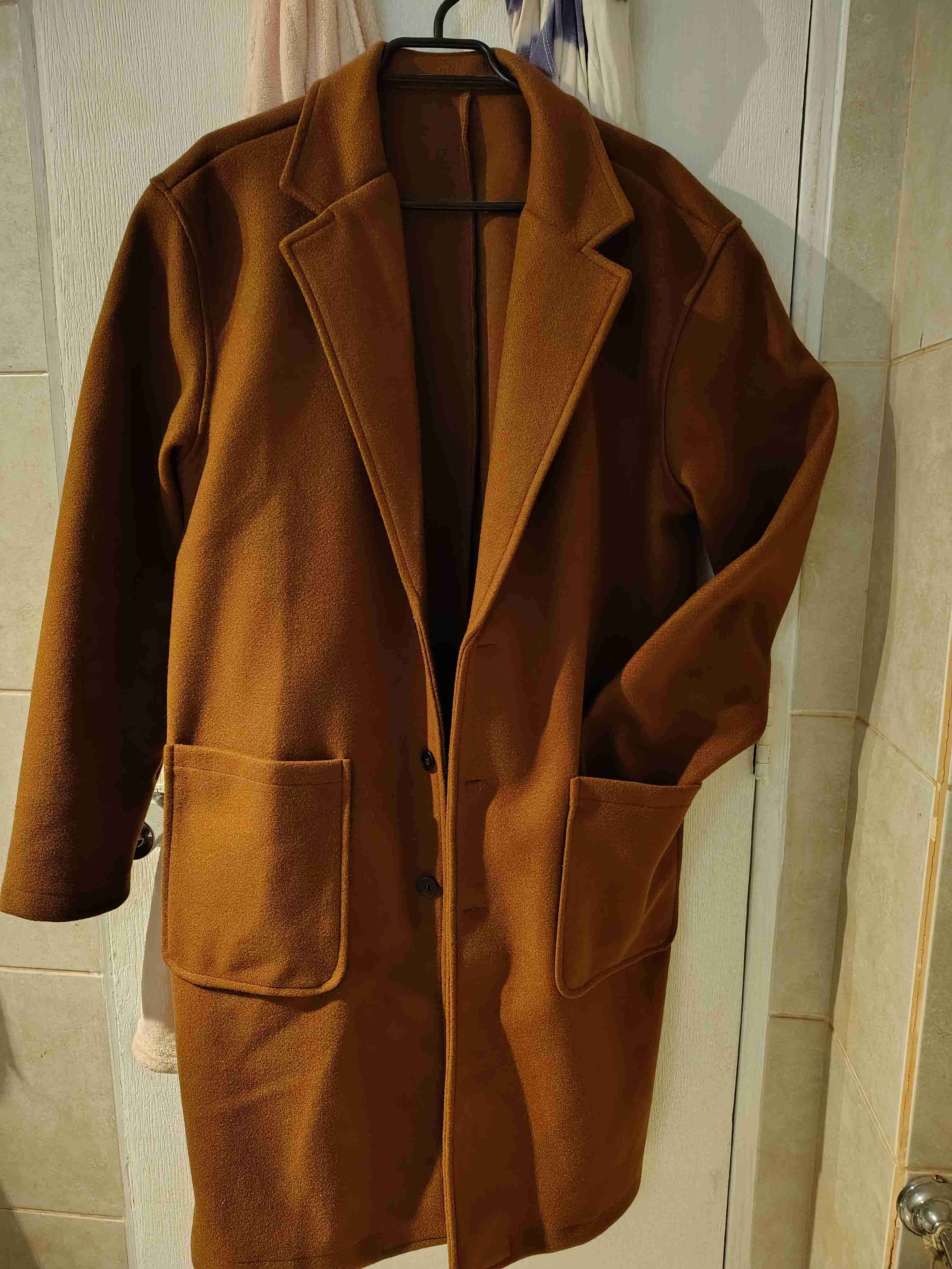 Abrigo café hombre - miniatura 2