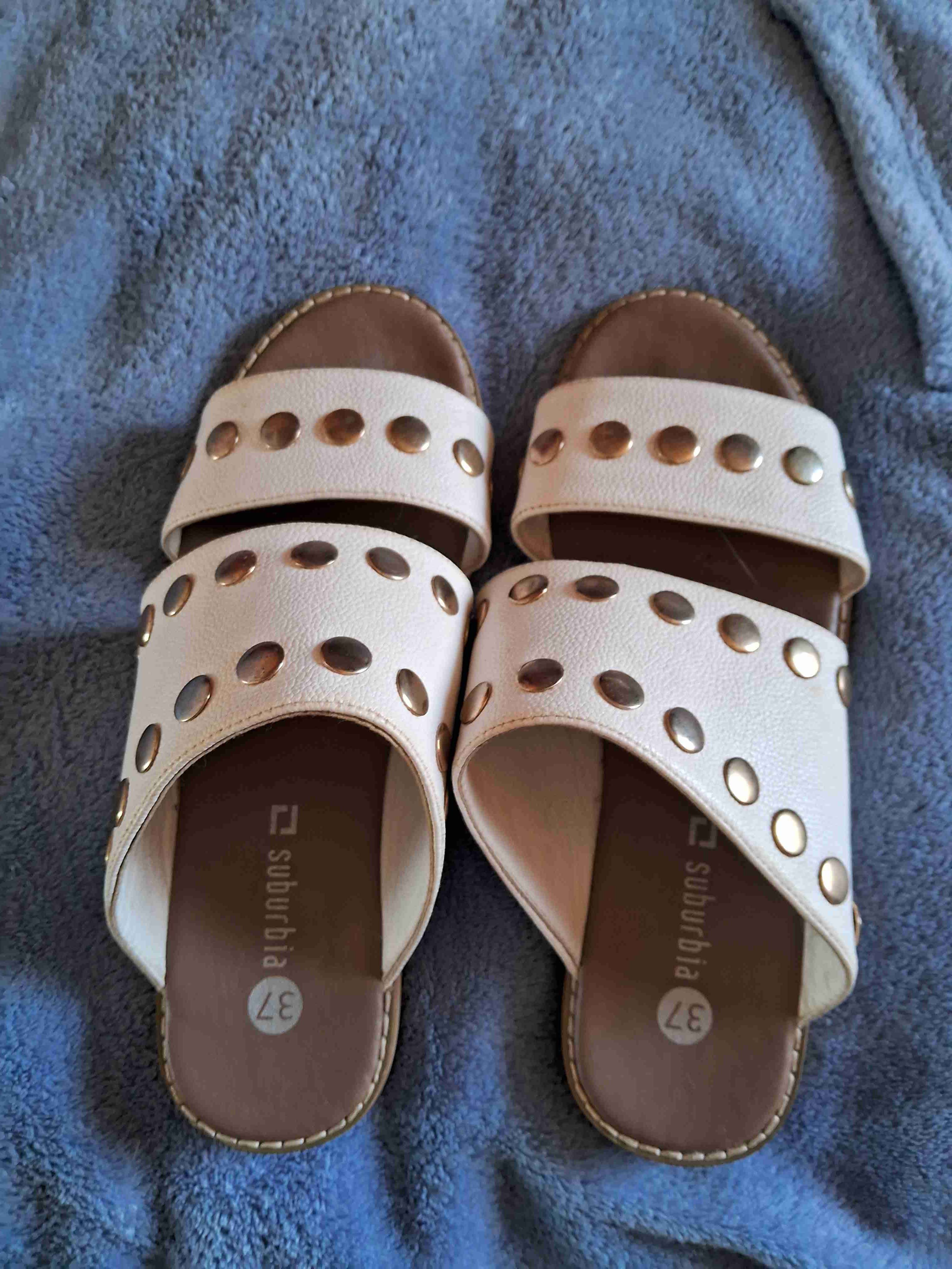 Sandalias blancas Suburbia talla 37 - miniatura 3