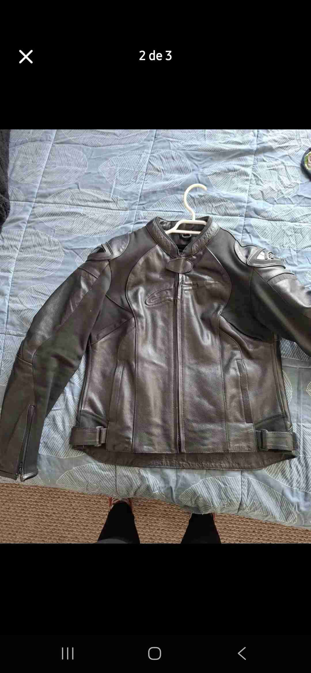 Chaqueta de cuero Alpinestar AAA - miniatura 2