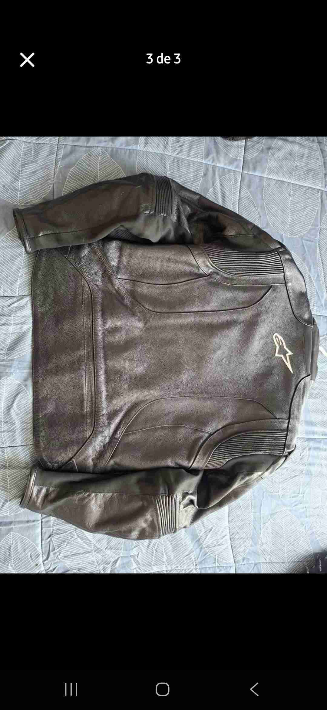 Chaqueta de cuero Alpinestar AAA - miniatura 3