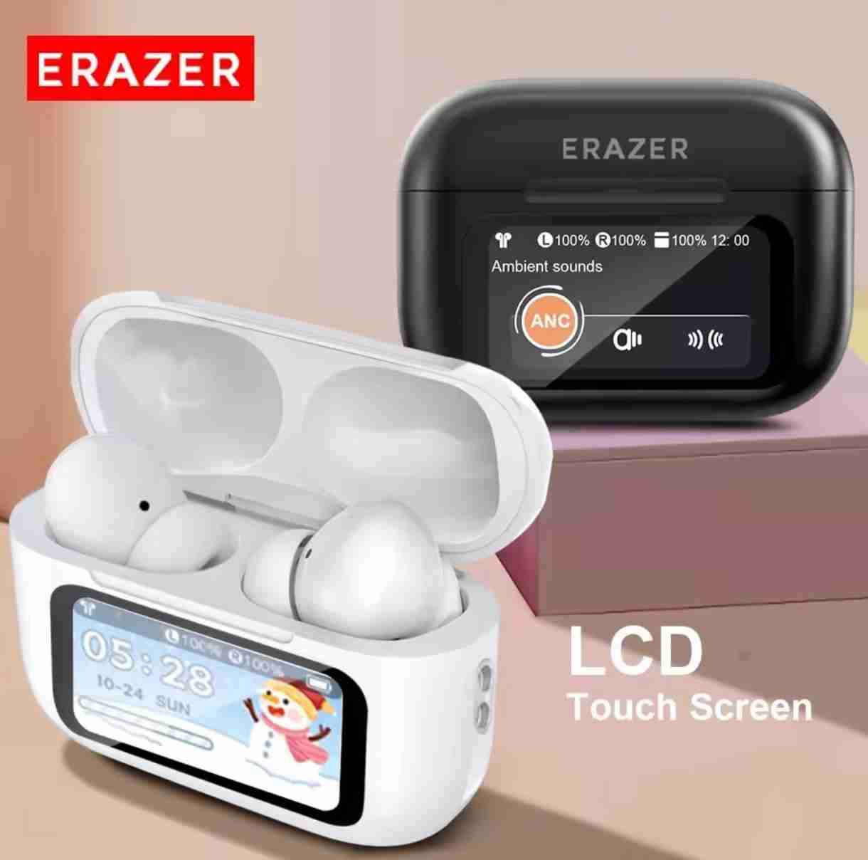 Audifonos bluetooth  con pantalla táctil