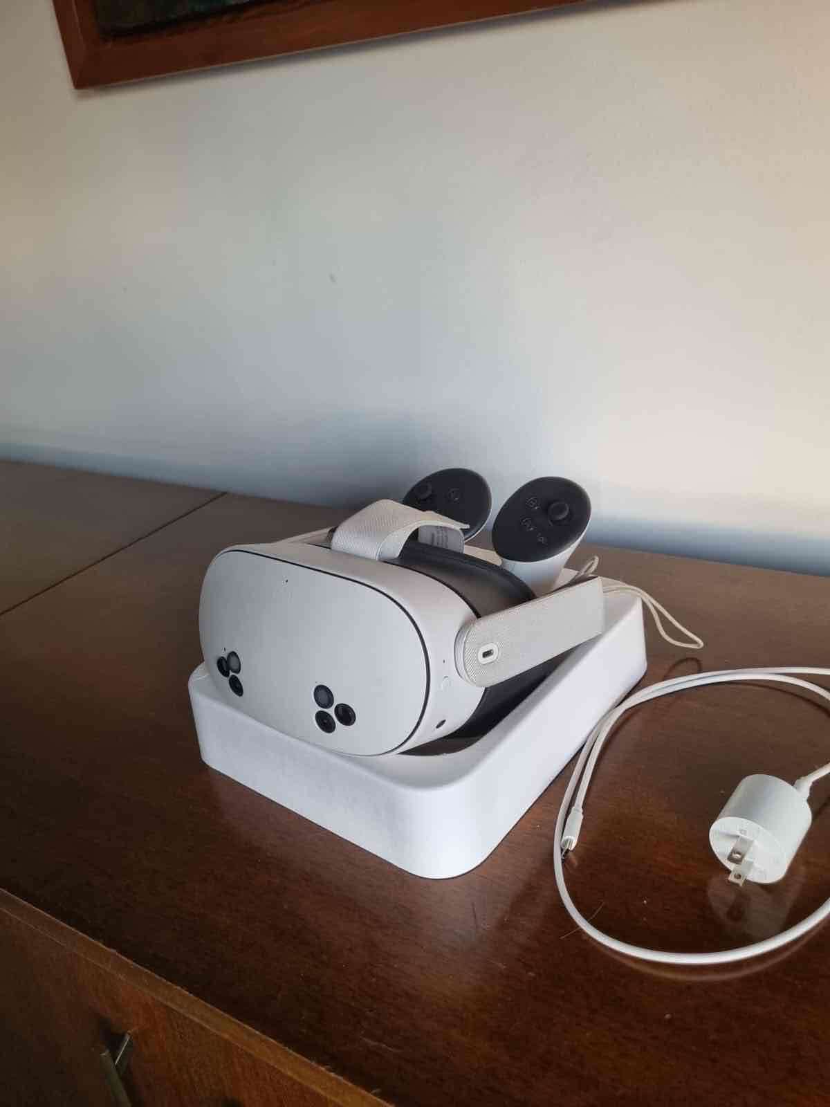 Gafas de realidad virtual blancas - 2