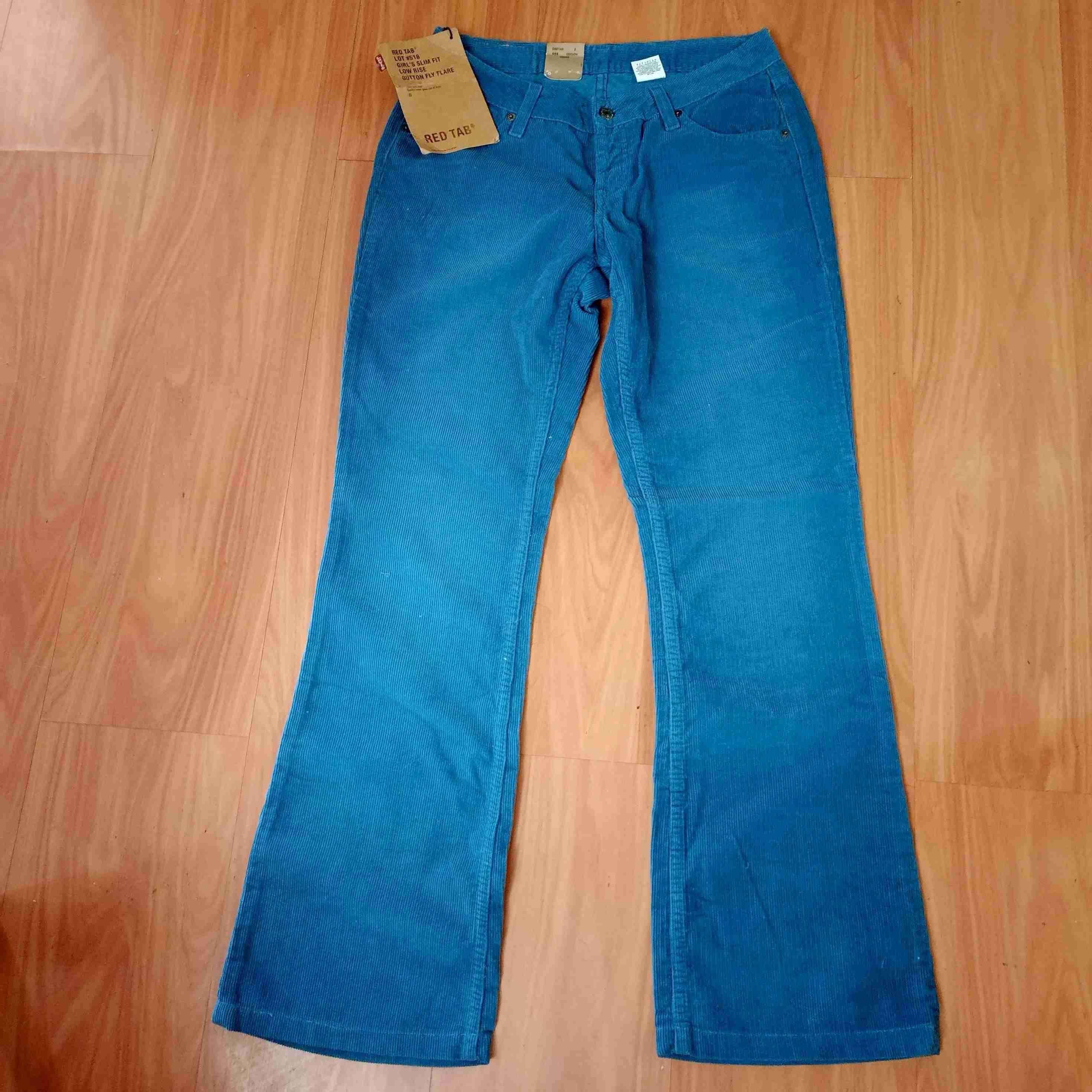 Pantalon de cotelé años 90 original - miniatura 4