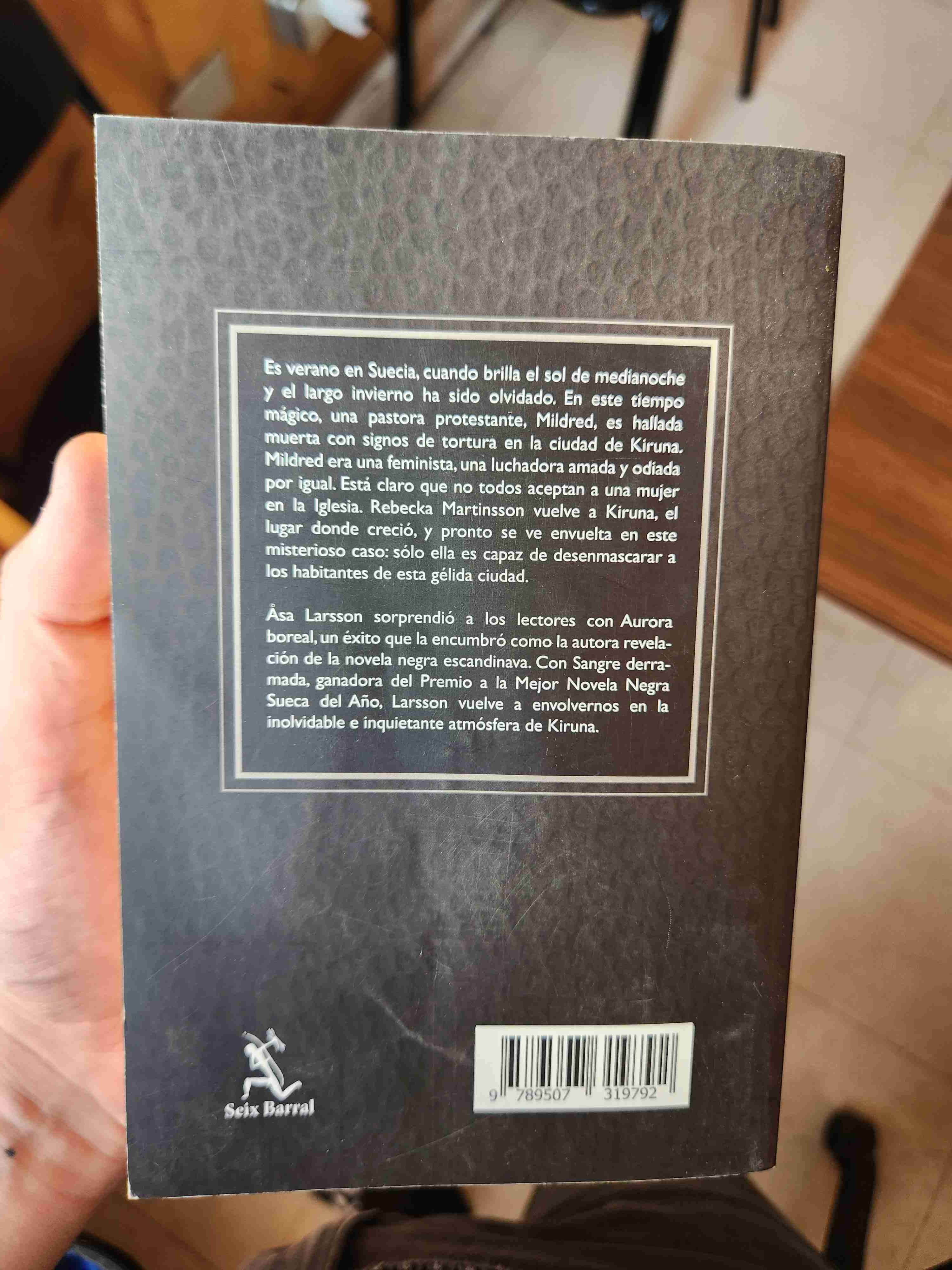 Libro Sangre Derramada - Åsa Larsson - miniatura 2