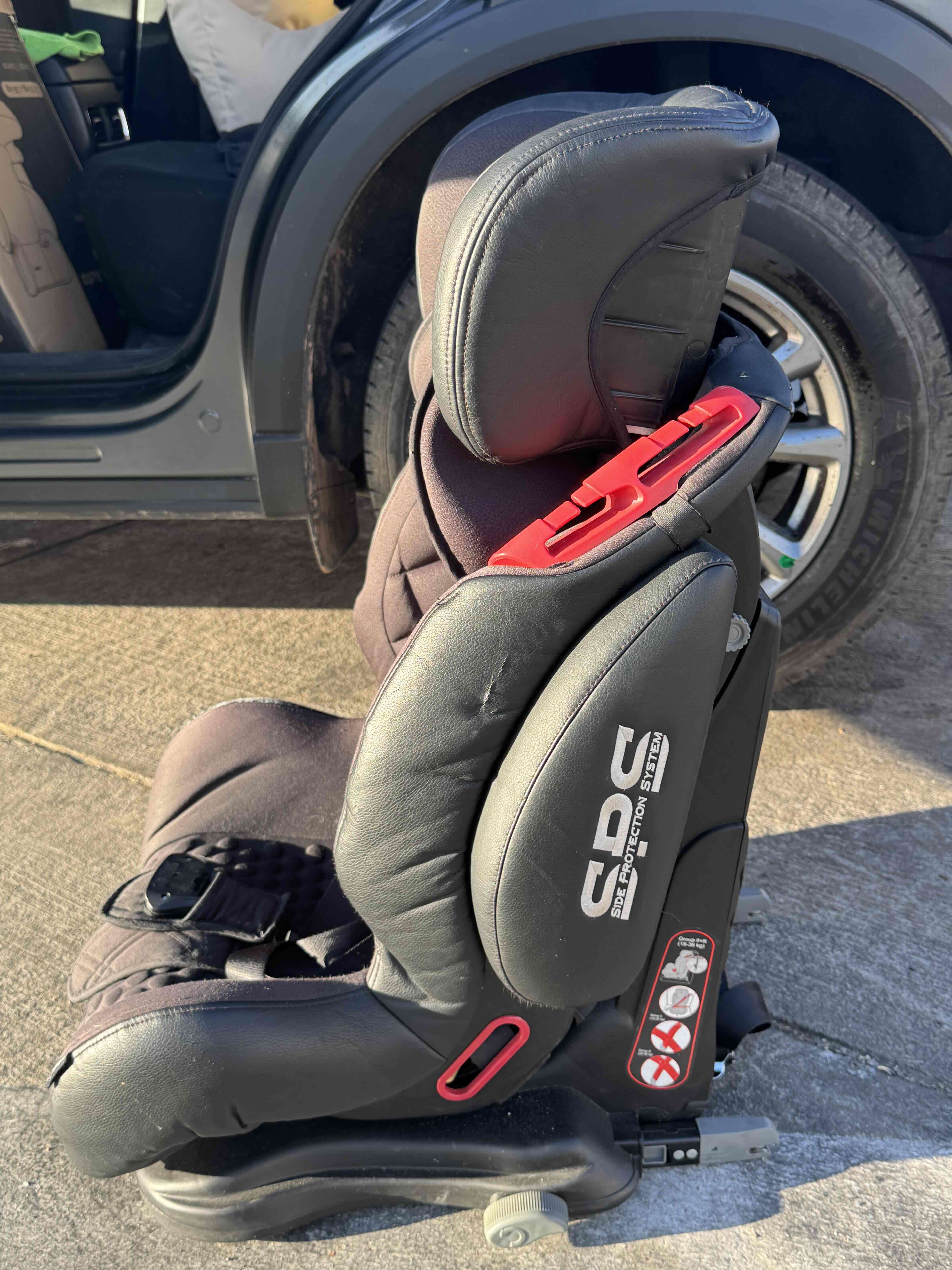 Silla de auto Infanti SPS negra - miniatura 2