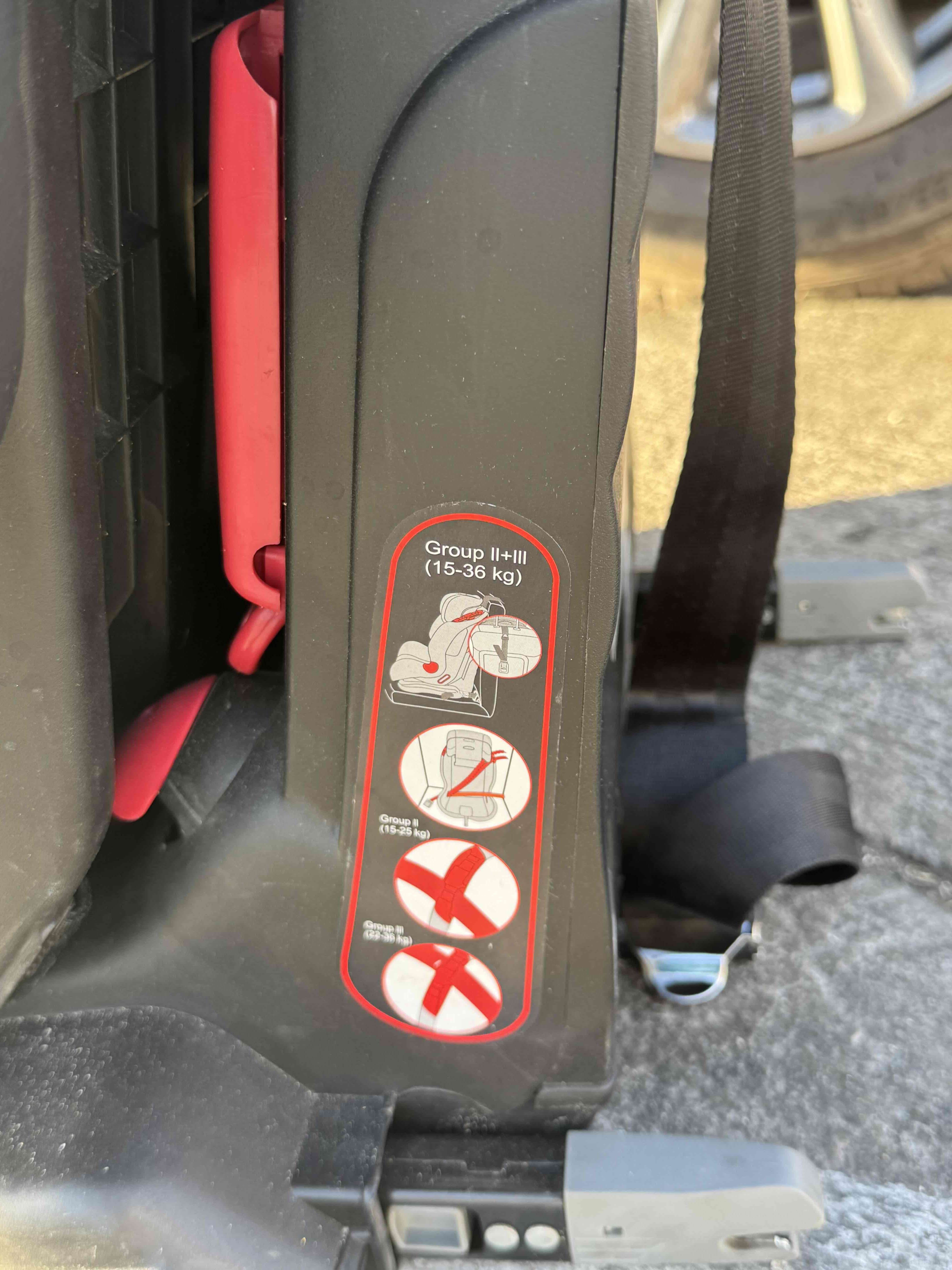 Silla de auto Infanti SPS negra - miniatura 4