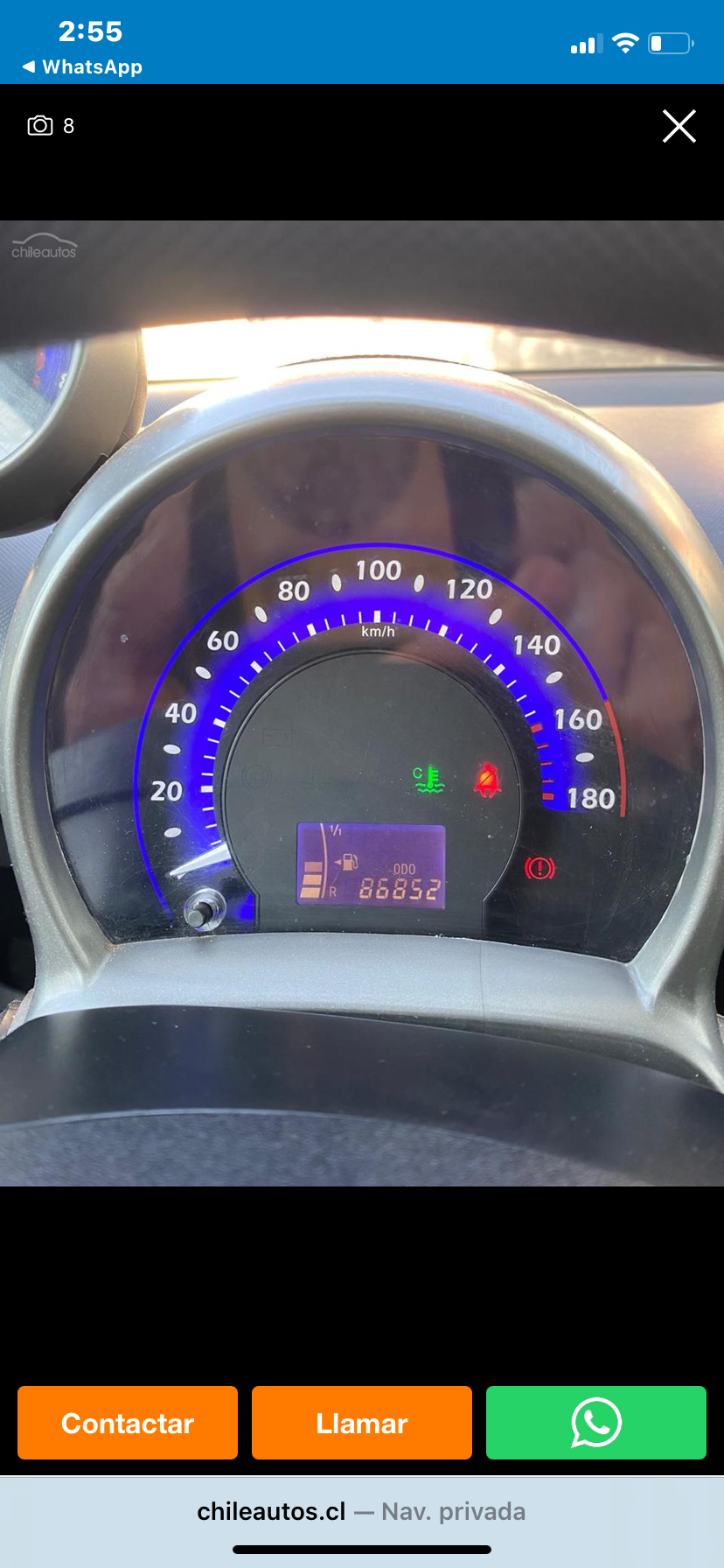 Auto negro compacto usado - miniatura 5