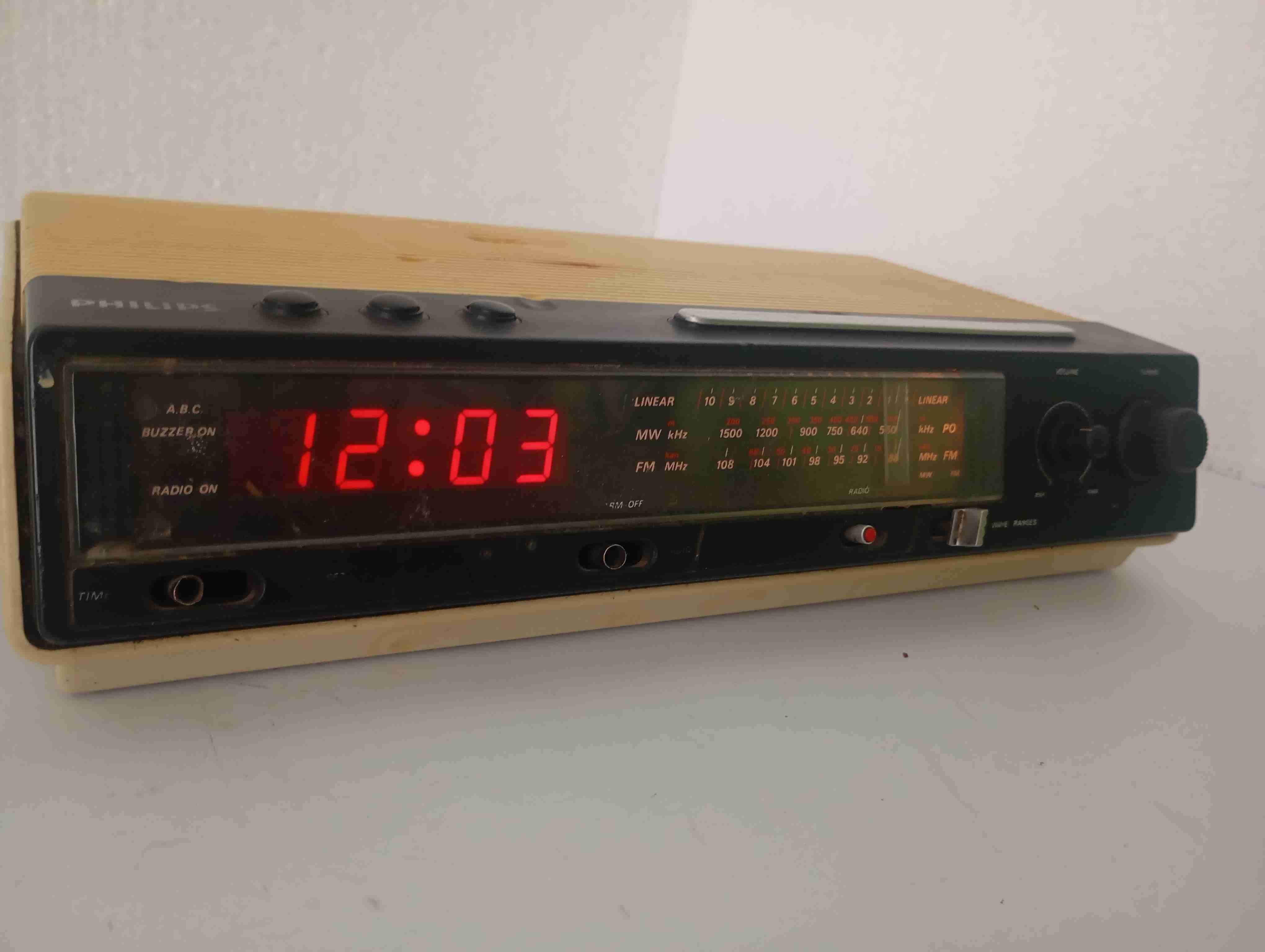 Reloj despertador vintage Philips - miniatura 3