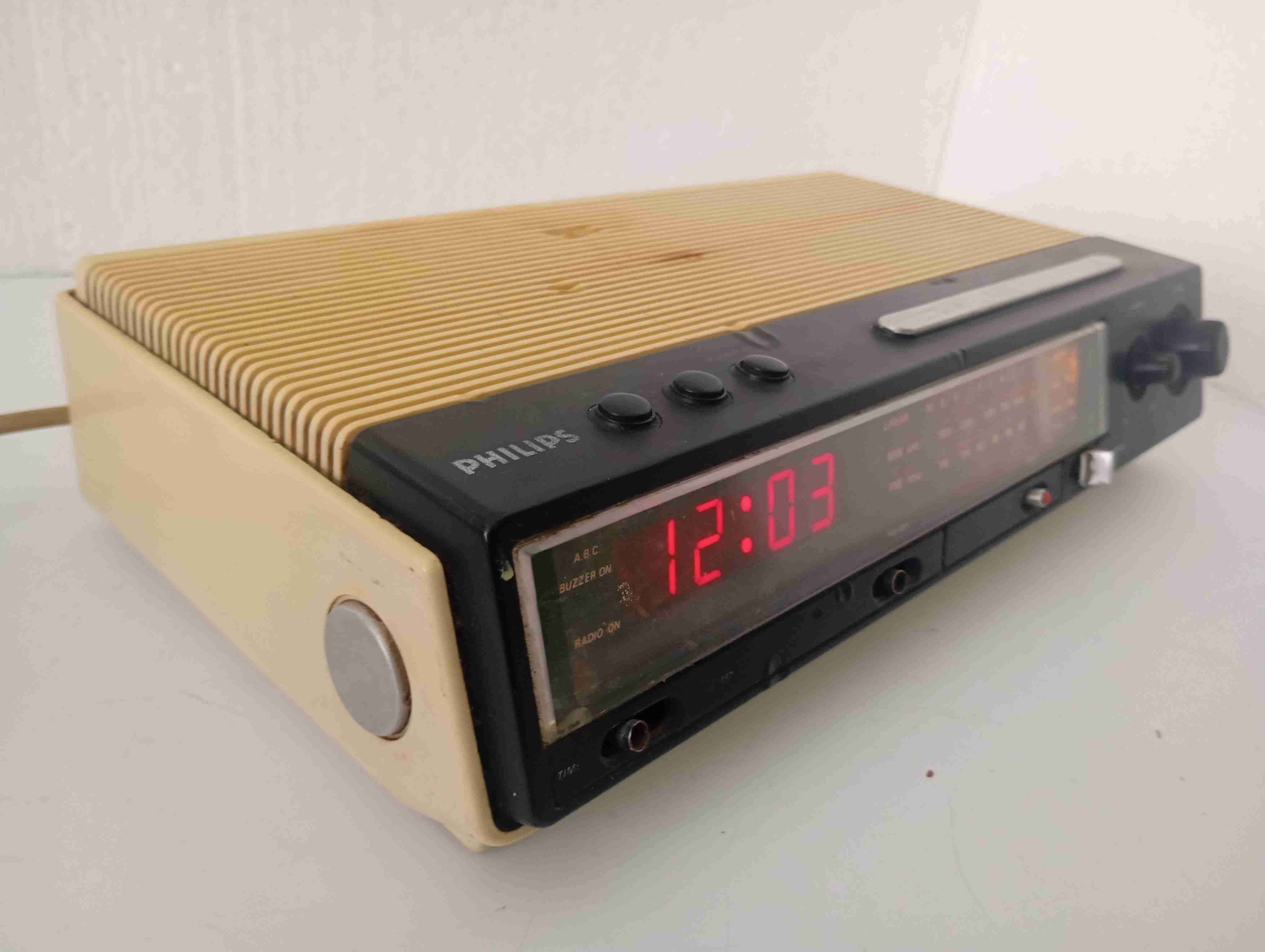 Reloj despertador vintage Philips - miniatura 4