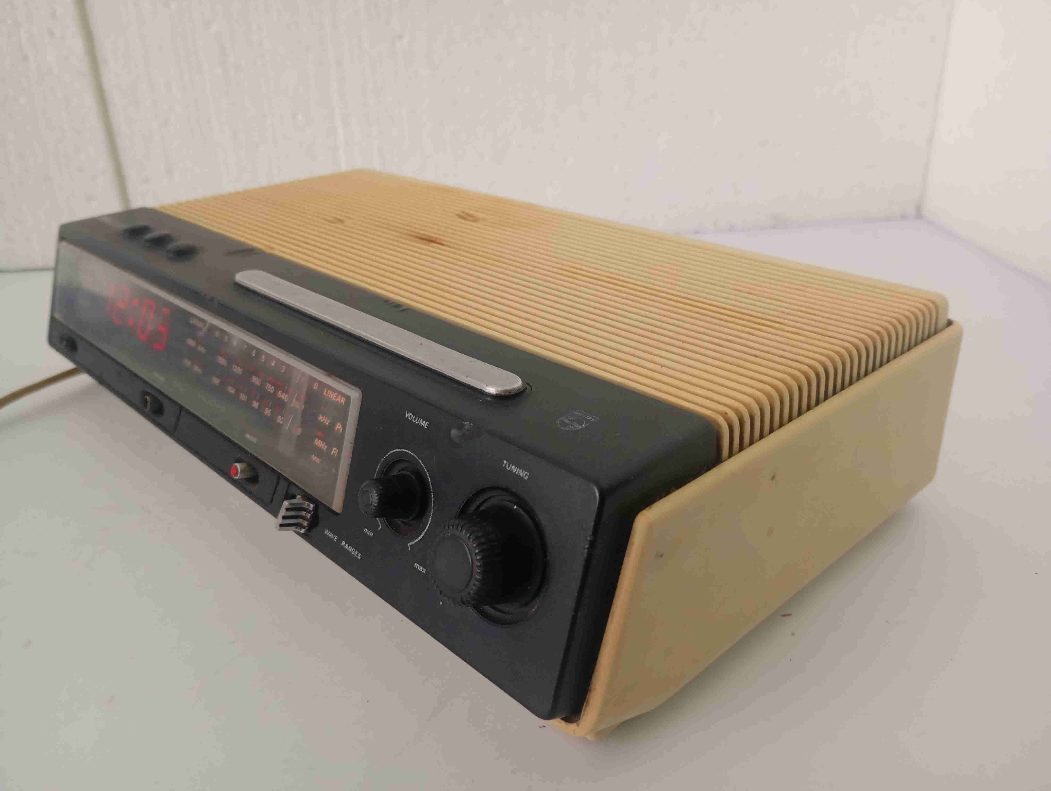 Reloj despertador vintage Philips - miniatura 5