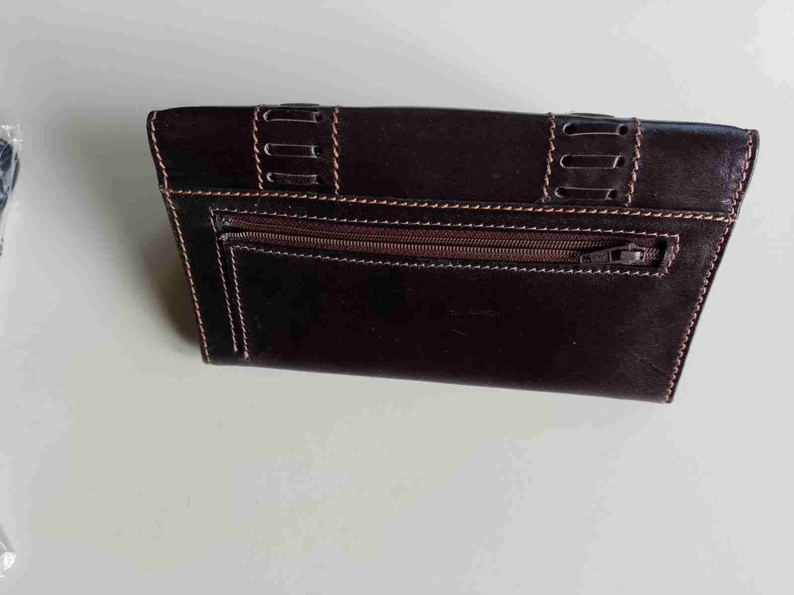 Billetera de cuero marrón - miniatura 3