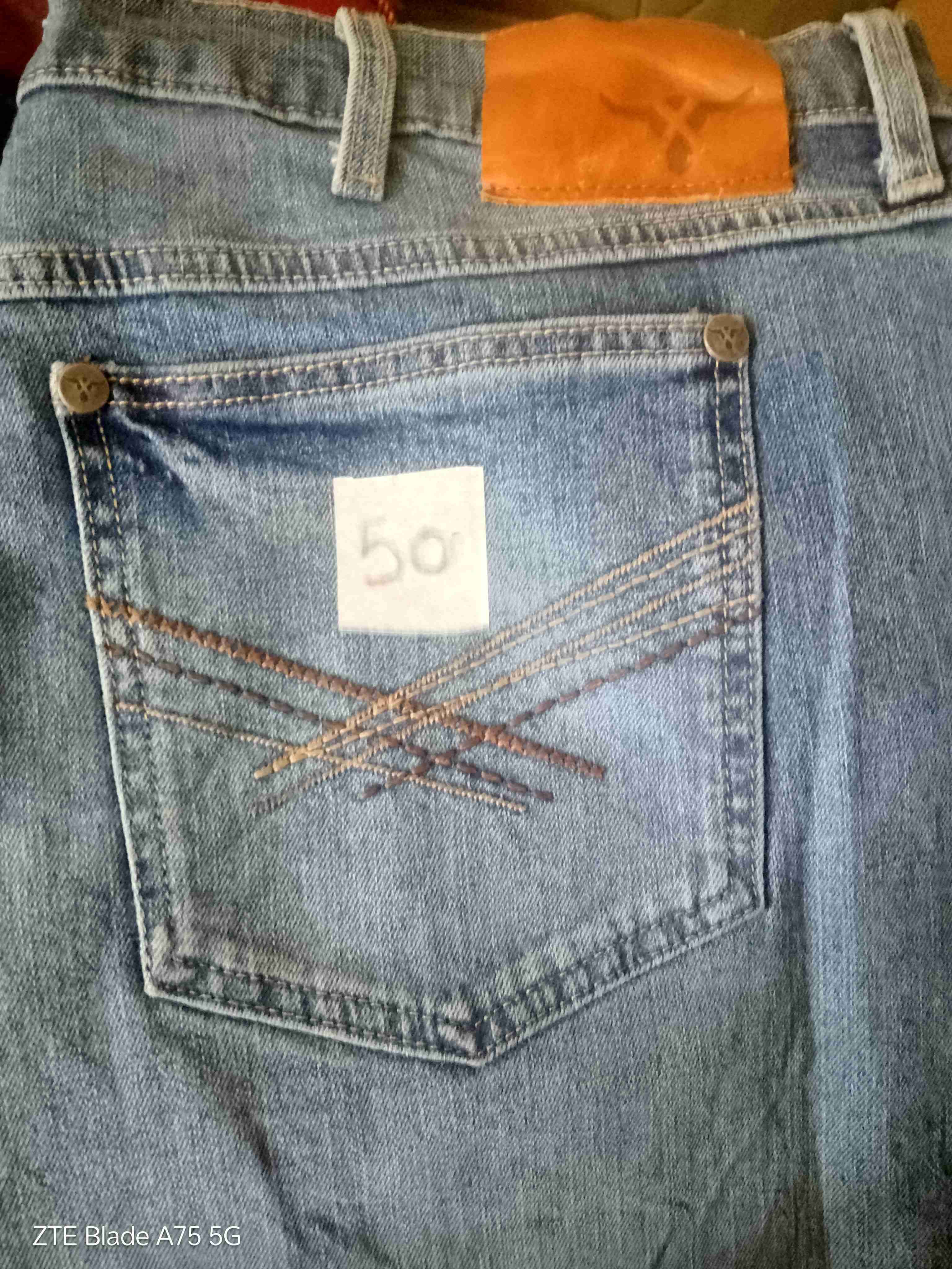 Jeans Wrangler azul clásico - miniatura 3