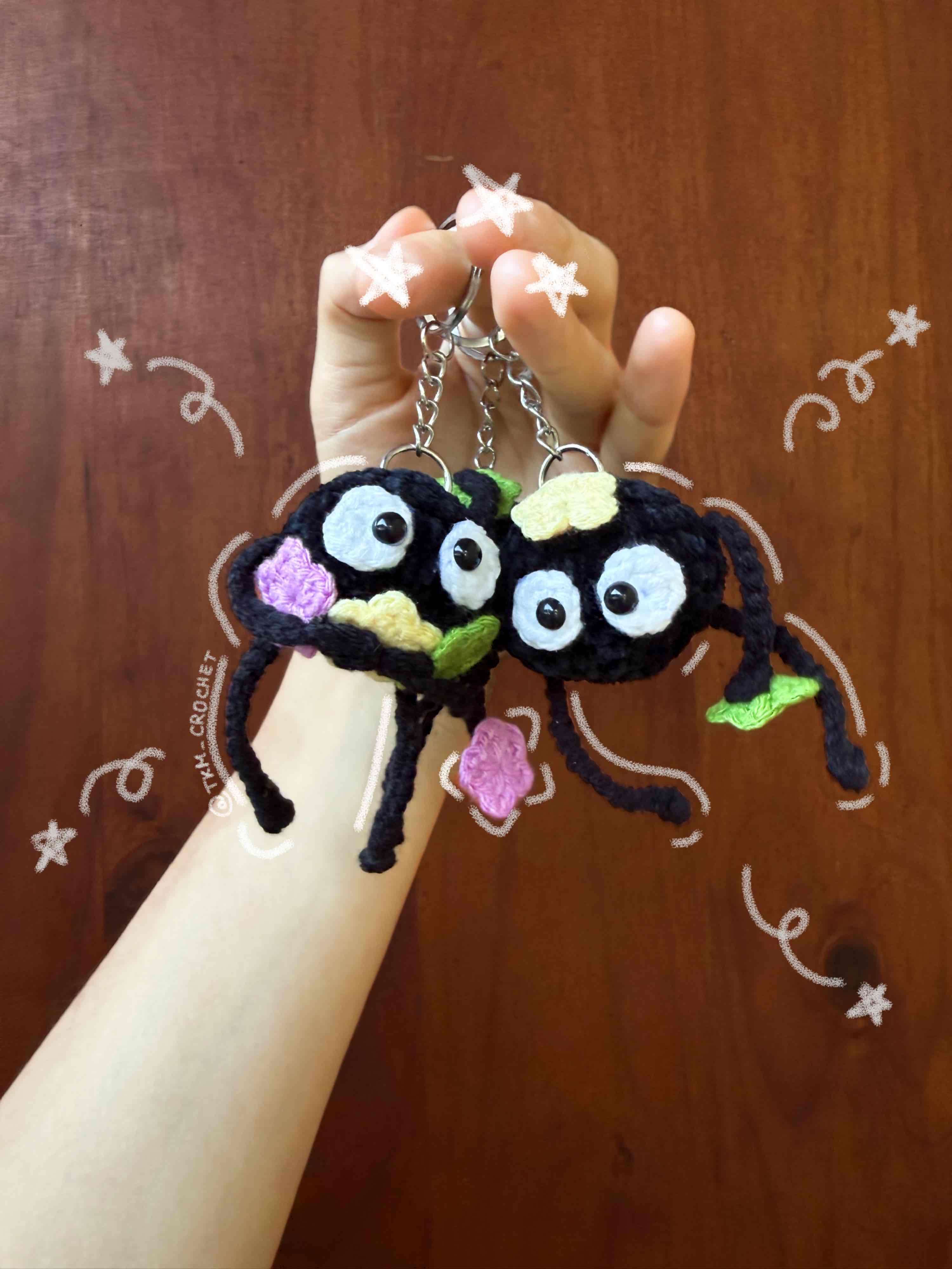 Llaveros Susuwatari estudio ghibli