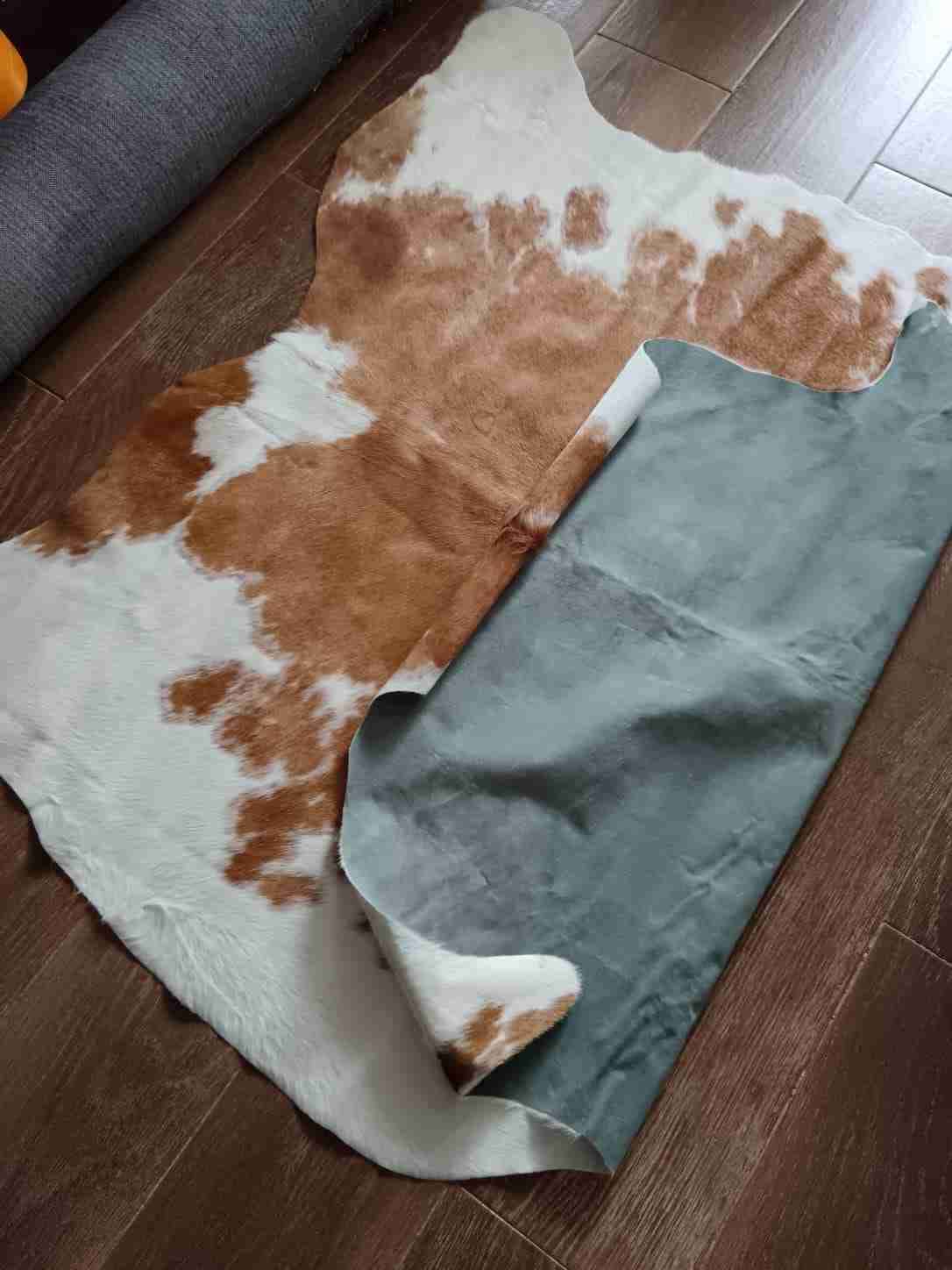 Alfombra de piel natural