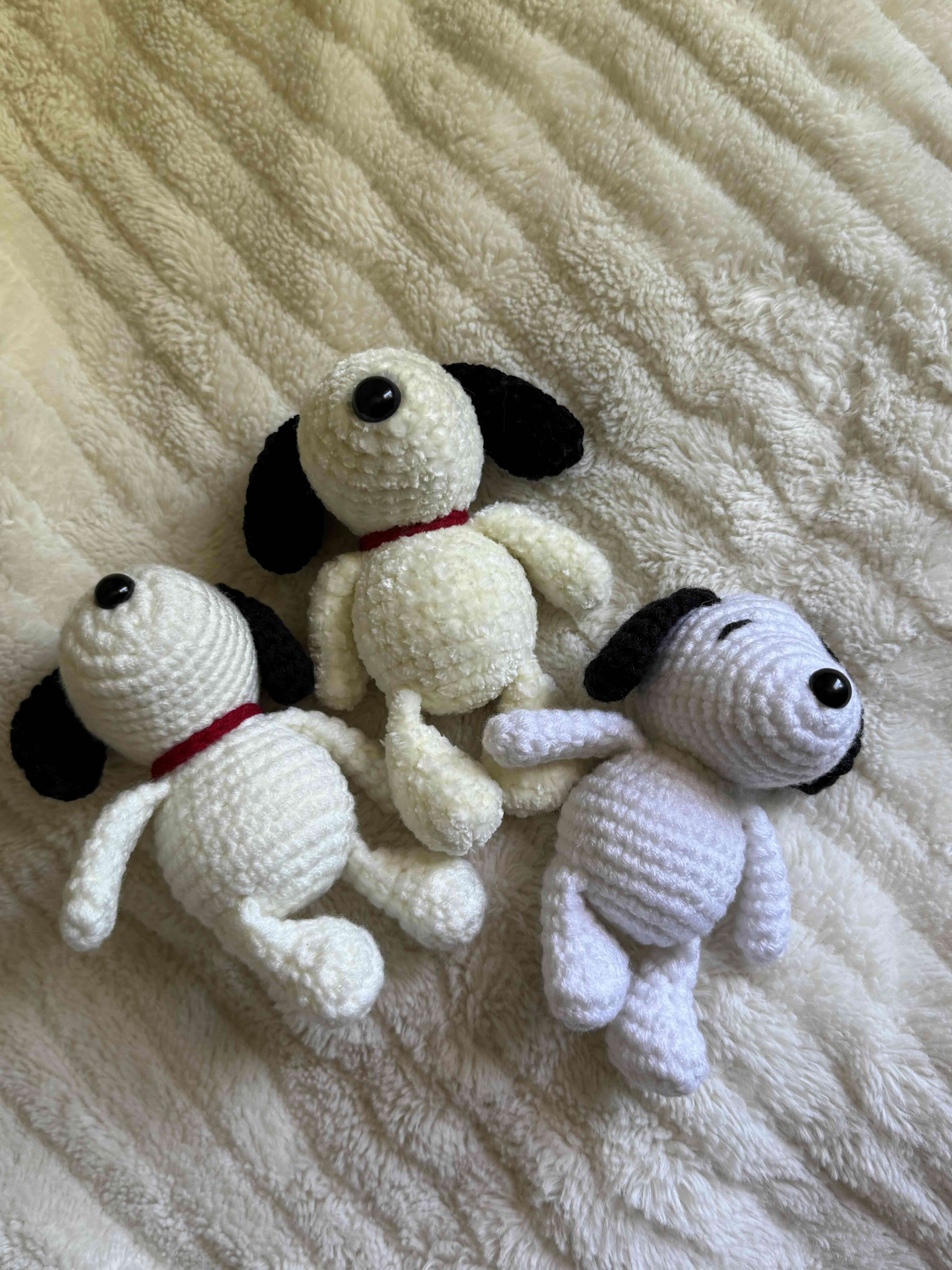 Llaver snoopy Amigurumi - miniatura 2