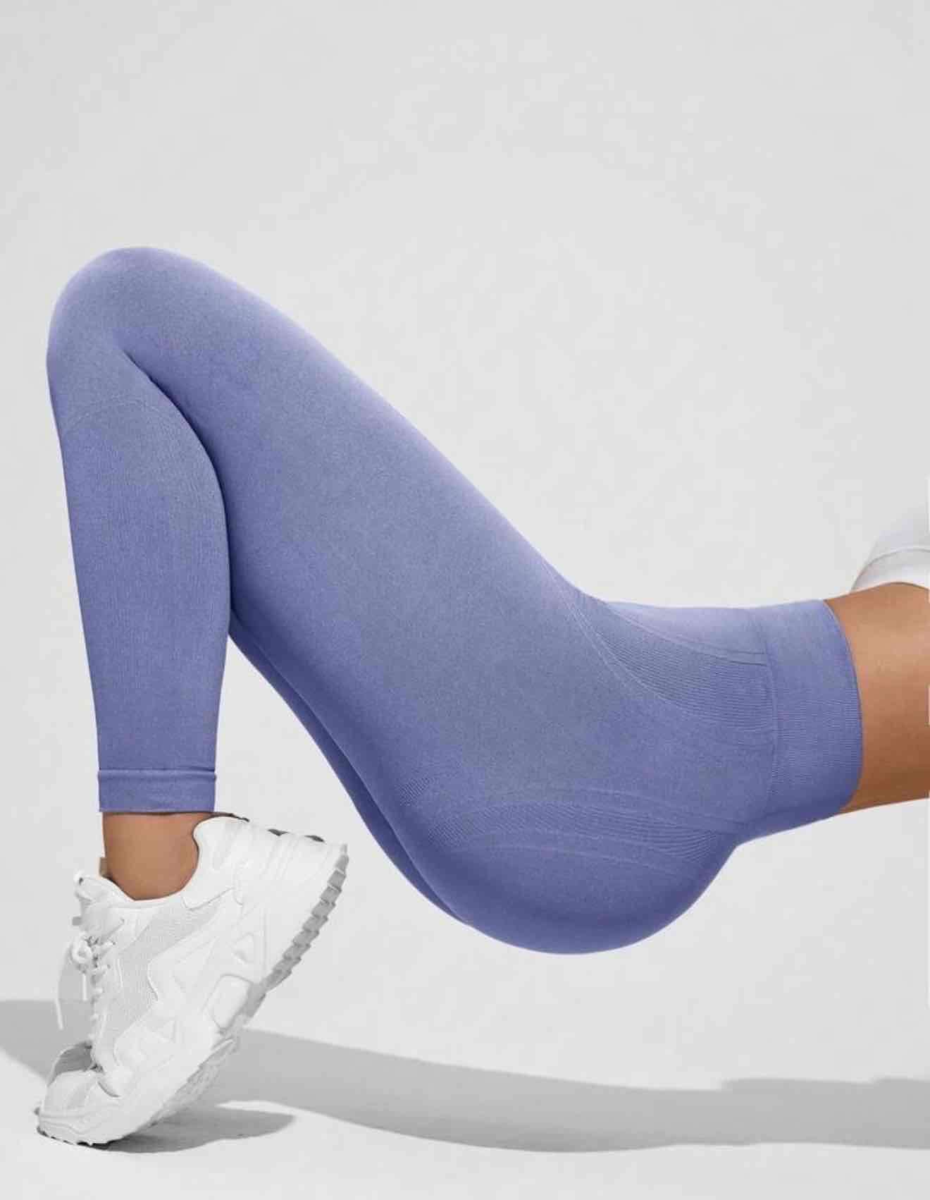 Leggings deportivos morados