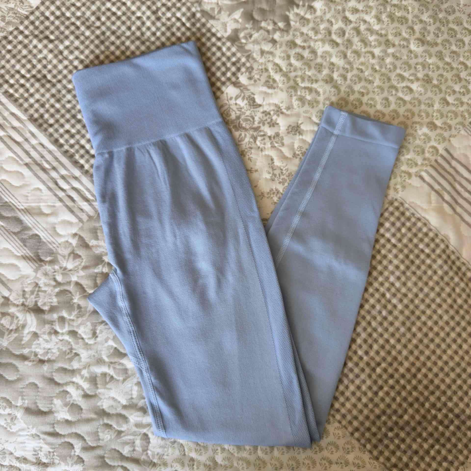 Leggings deportivos azul claro - miniatura 2