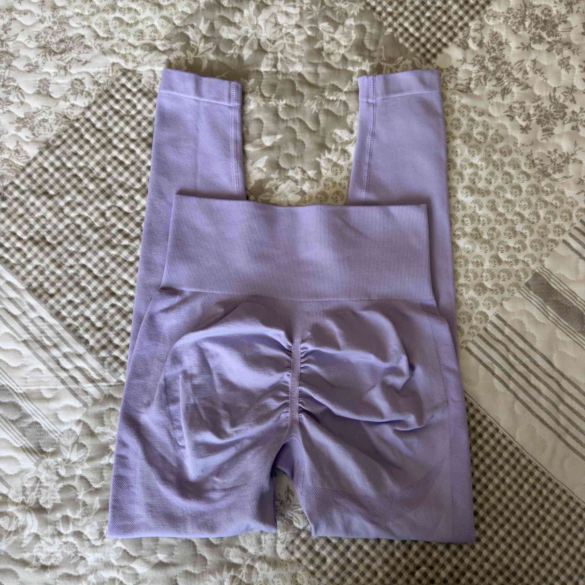 Leggings deportivos morados - miniatura 3