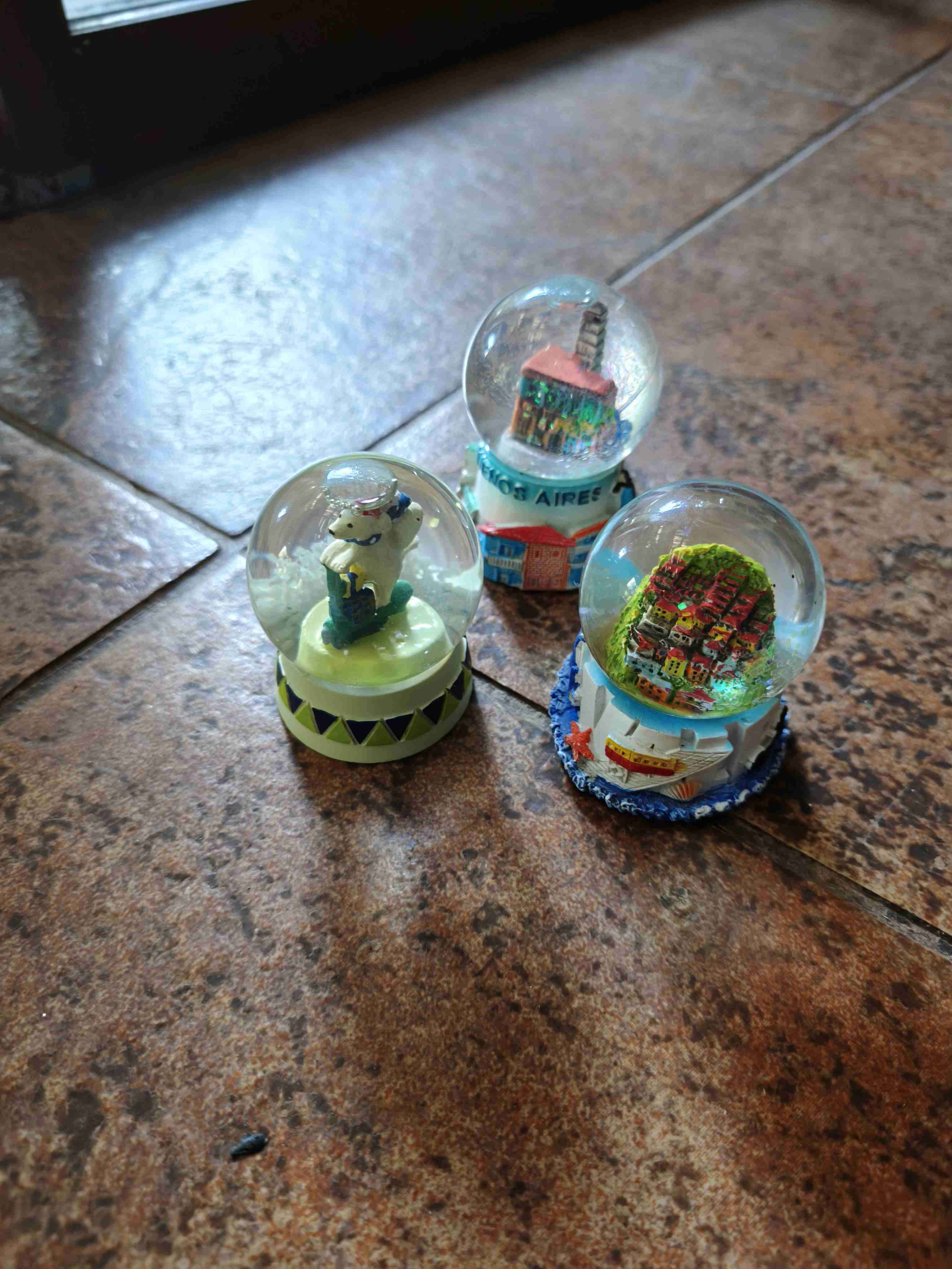 Set de esferas de nieve