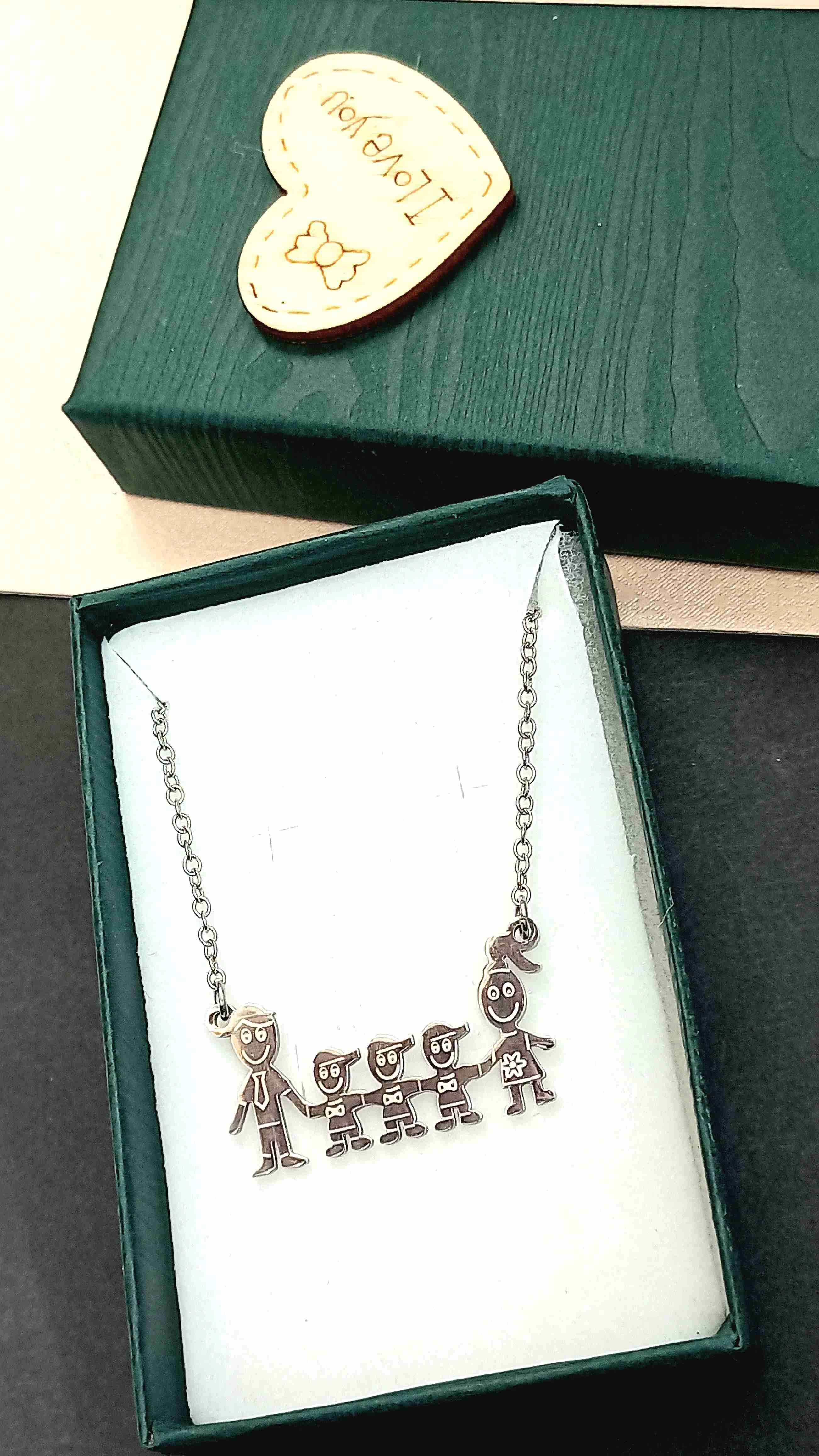 Collar de acero inoxidable, regalo día de la mamá - miniatura 4